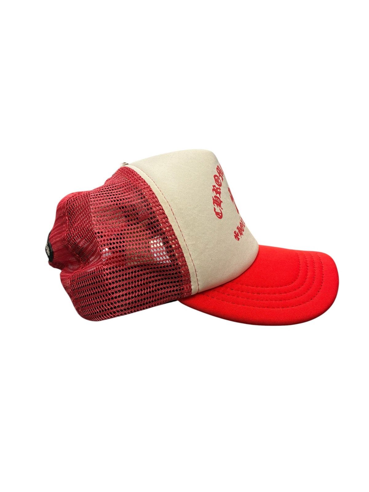Chrome Hearts Chrome Hearts King Taco Trucker Hat Red Size ONE SIZE - 4 Thumbnail