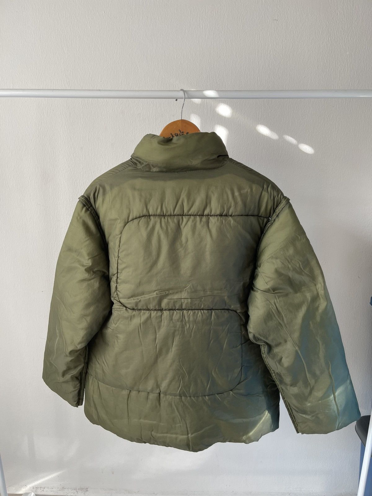 Grailed × Japanese Brand 2000s JipiJapa Army Green Puffer Reversible Jacket Size US L / EU 52-54 / 3 - 6 Thumbnail