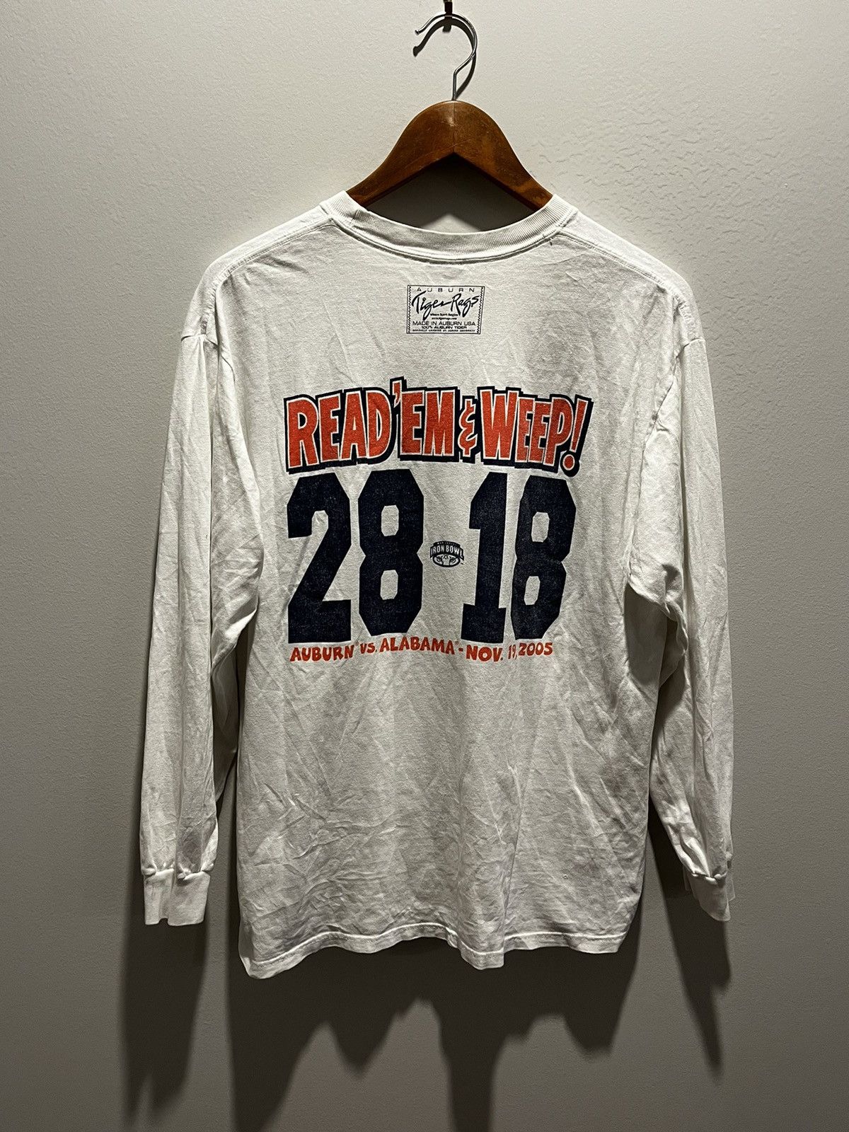 Vintage 2005 Iron Bowl Size US L / EU 52-54 / 3 - 2 Thumbnail