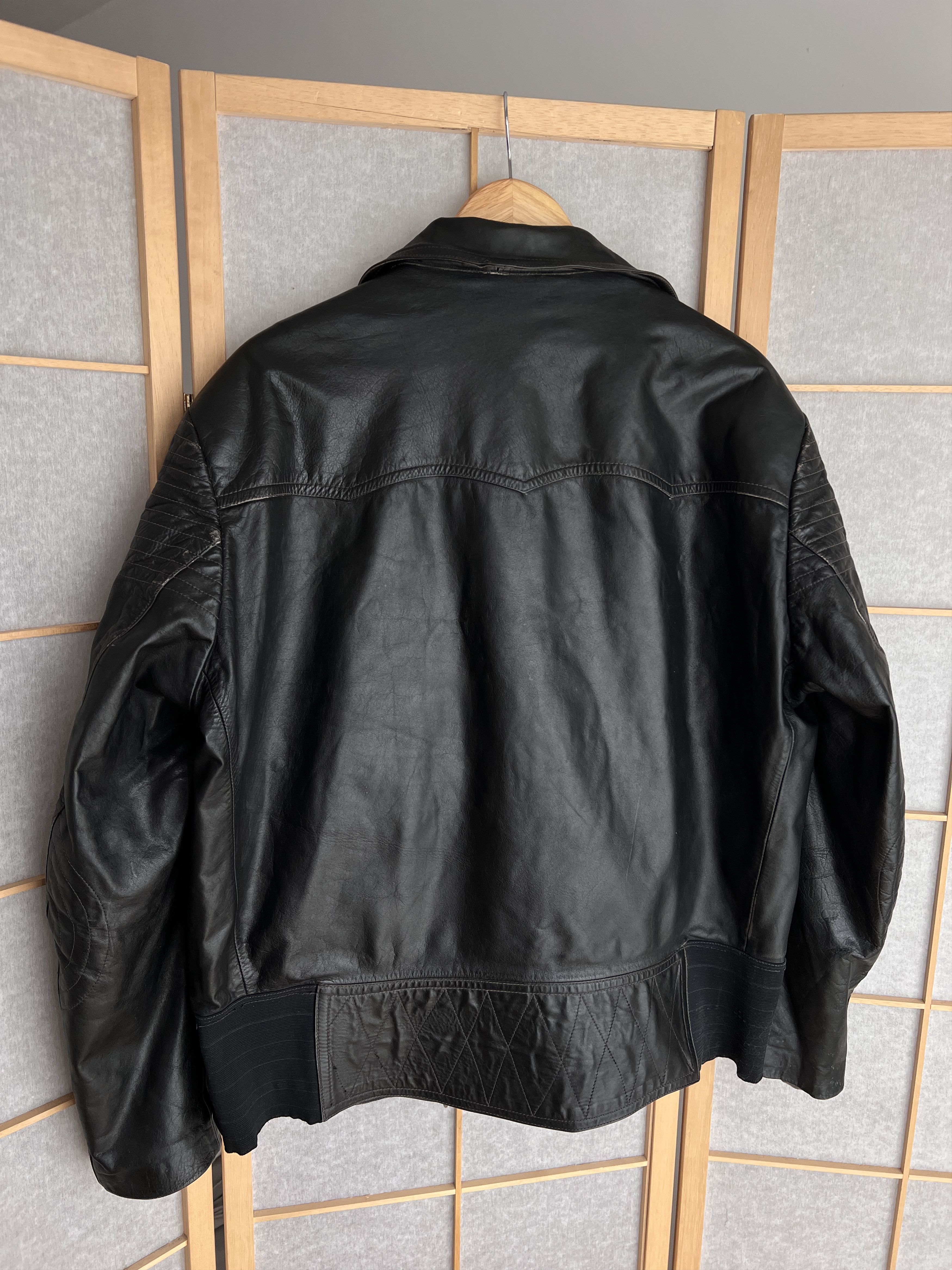 If Six Was Nine 14th Addiction balenciaga style leather jacket biker bomber Size US L / EU 52-54 / 3 - 15 Thumbnail