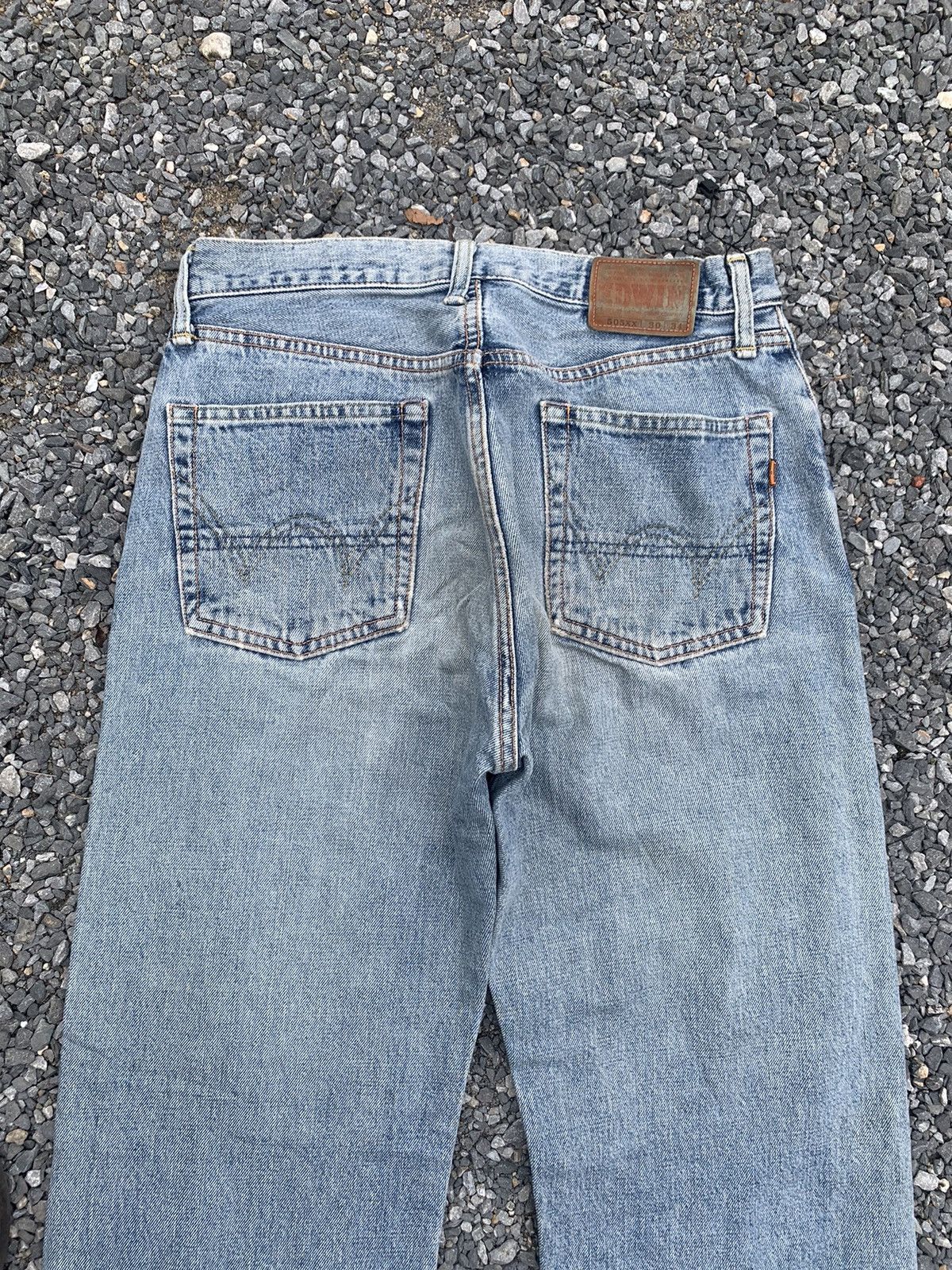 Kapital VINTAGE EDWIN 505XX SELVEDGE FADED JAPANESE DISTRESSED DENIM Size US 30 / EU 46 - 8 Thumbnail
