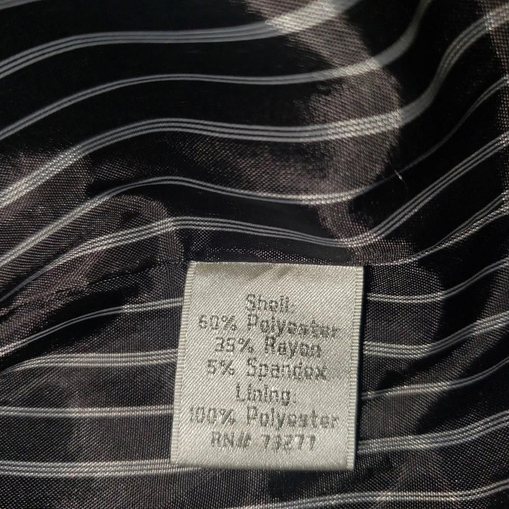Designer CT1107 LC Lauren Conrad Black Ladies Lined Blazer 14 Size XL / US 12-14 / IT 48-50 - 6 Thumbnail
