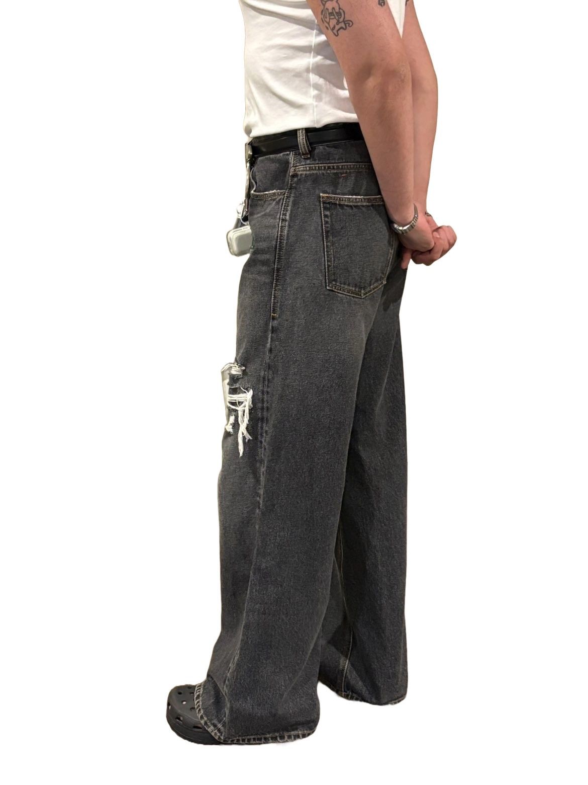 Diesel Relaxed Jeans D-Rise 007f6 Size US 29 - 3 Thumbnail
