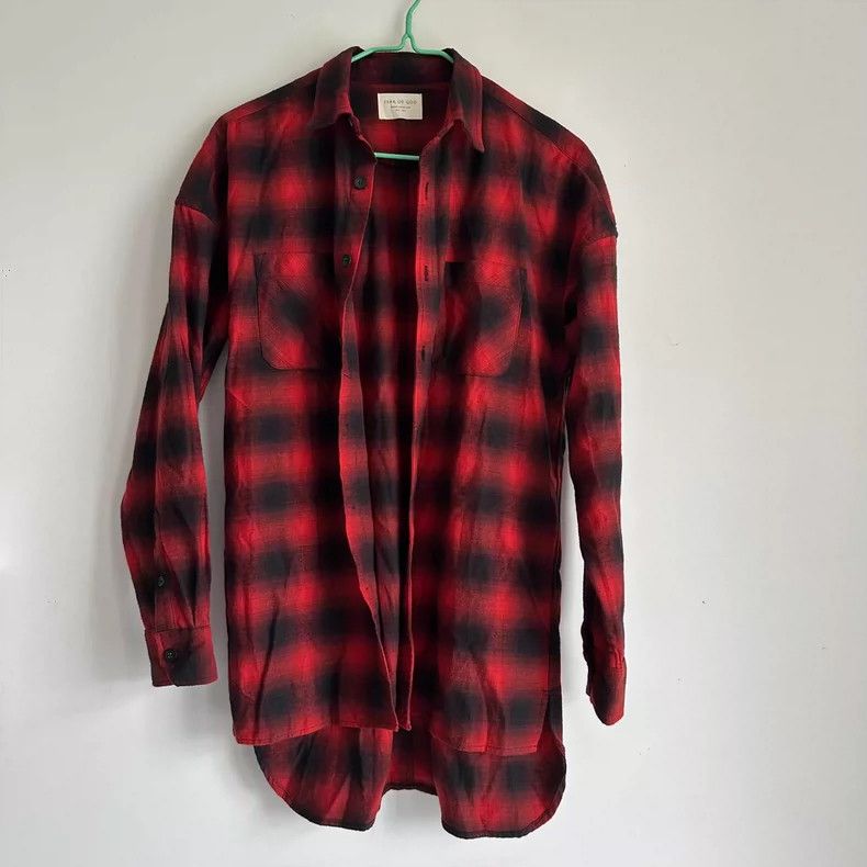 Fear of God Fear of God Render flash red shirt Size US M / EU 48-50 / 2 - 1 Thumbnail