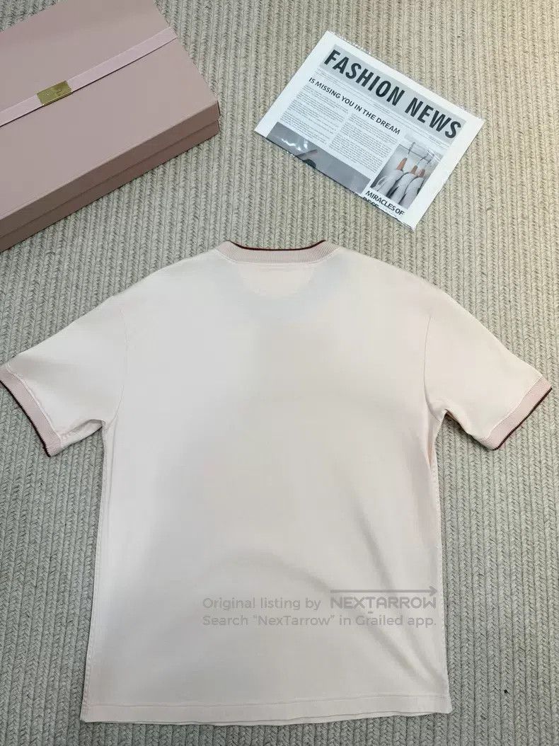 Loro Piana Loro Piana Classic Short Sleeve T-Shirt with Beige and Dar Size XXS / US 00 / IT 34 - 2 Thumbnail