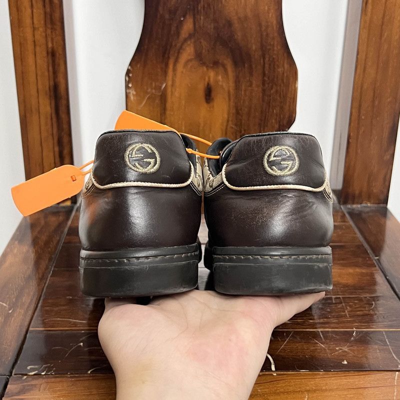 Gucci Gucci Brown Lace-Up Casual Shoes - Size US 8 / EU 41 - 2 Thumbnail