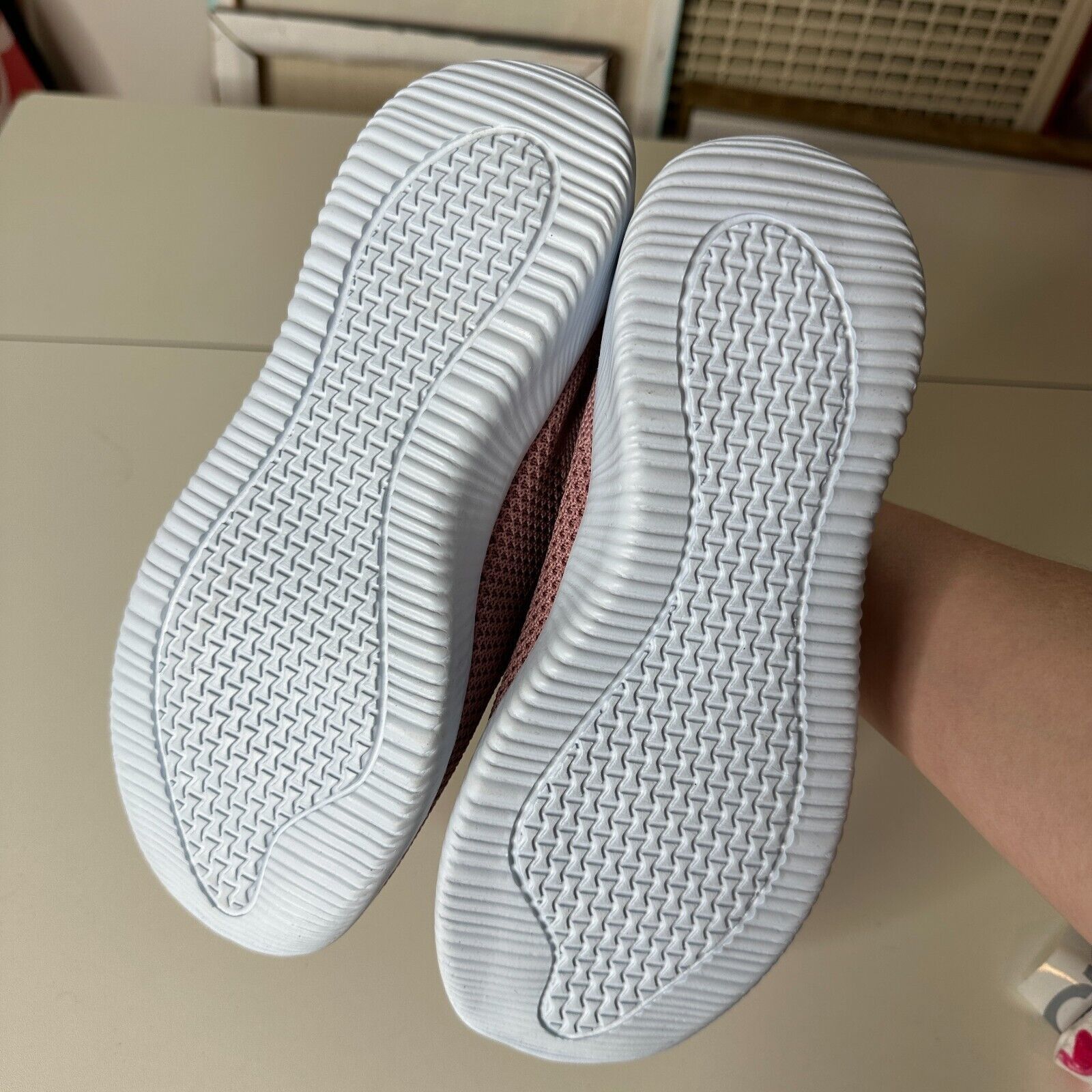 Other Blush Mauve Canvas Weave Square Toe Slip-On Sneakers 7 Size US 7 / IT 37 - 4 Thumbnail