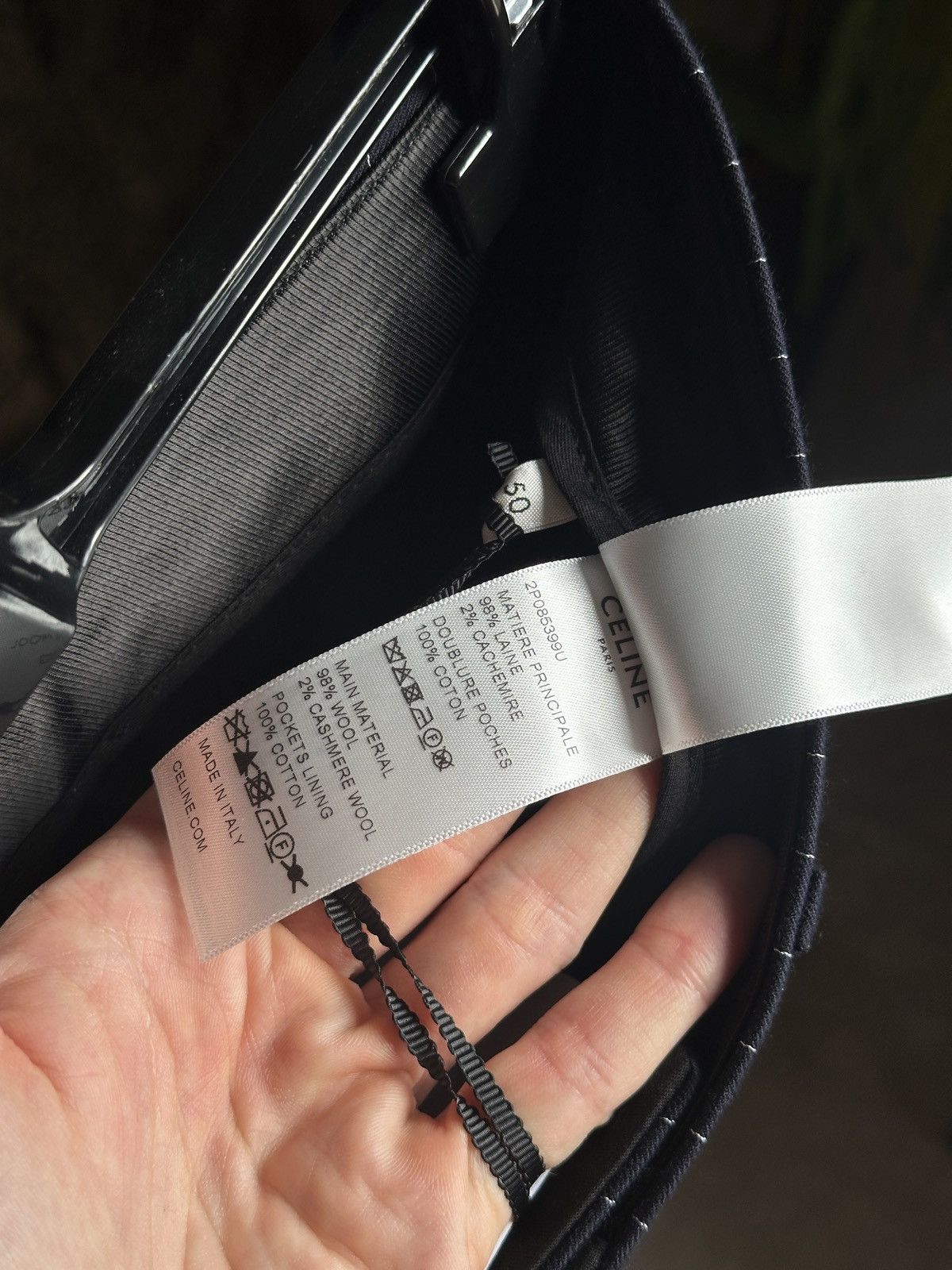 Celine Celine Hedi slimane pants Size 50S - 6 Thumbnail