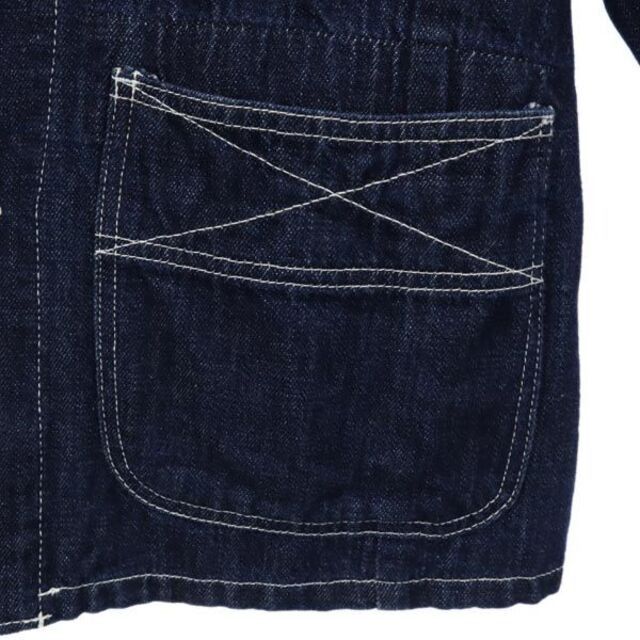 Momotaro Jeans Momotaro Jeans Collarless Denim Jacket Coverall Size US S / EU 44-46 / 1 - 5 Thumbnail