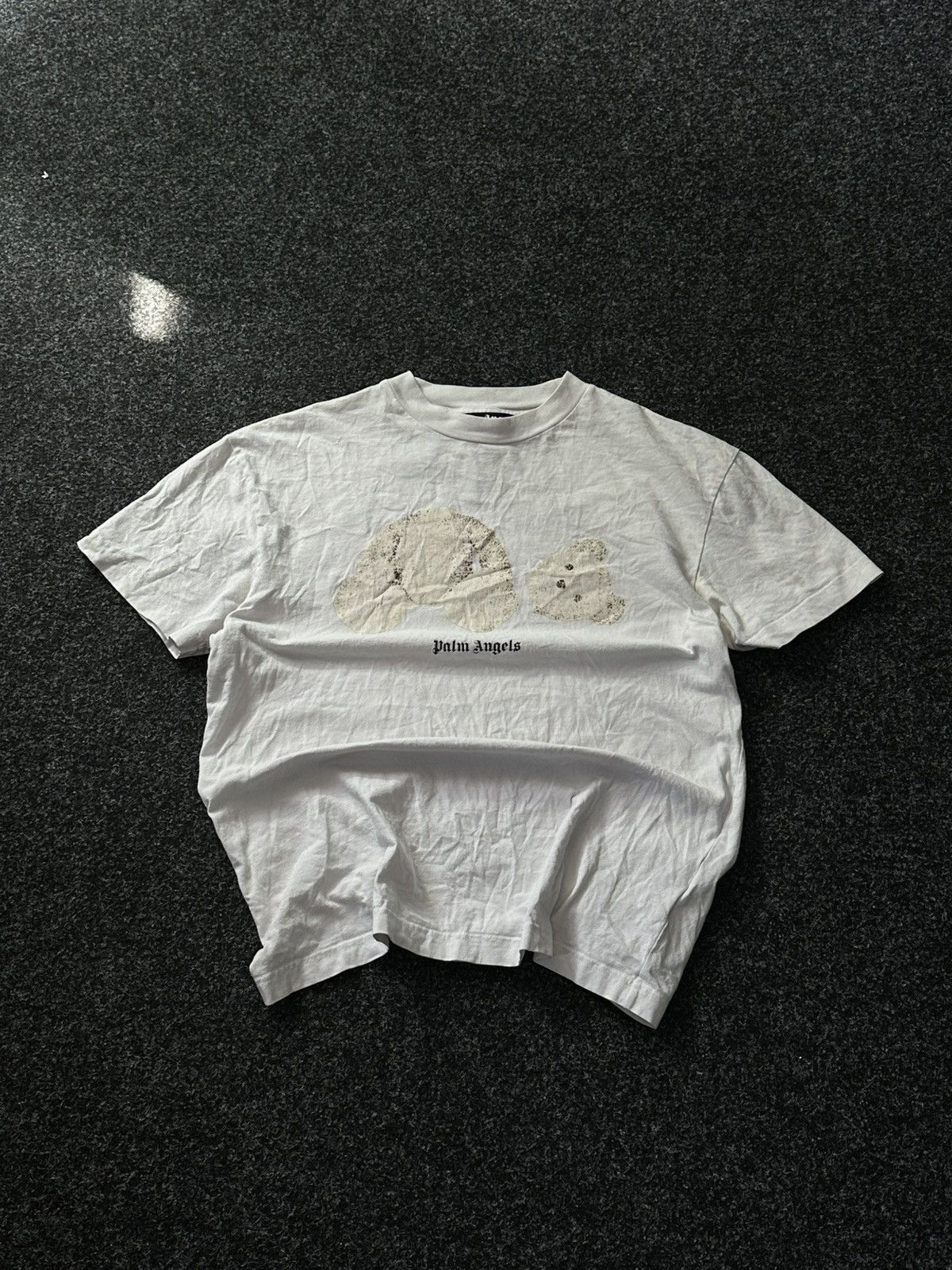 Palm Angels GRAIL🚨Palm Angels Kill The Bear T -Shirt distress true y2k Size US M / EU 48-50 / 2 - 1 Thumbnail