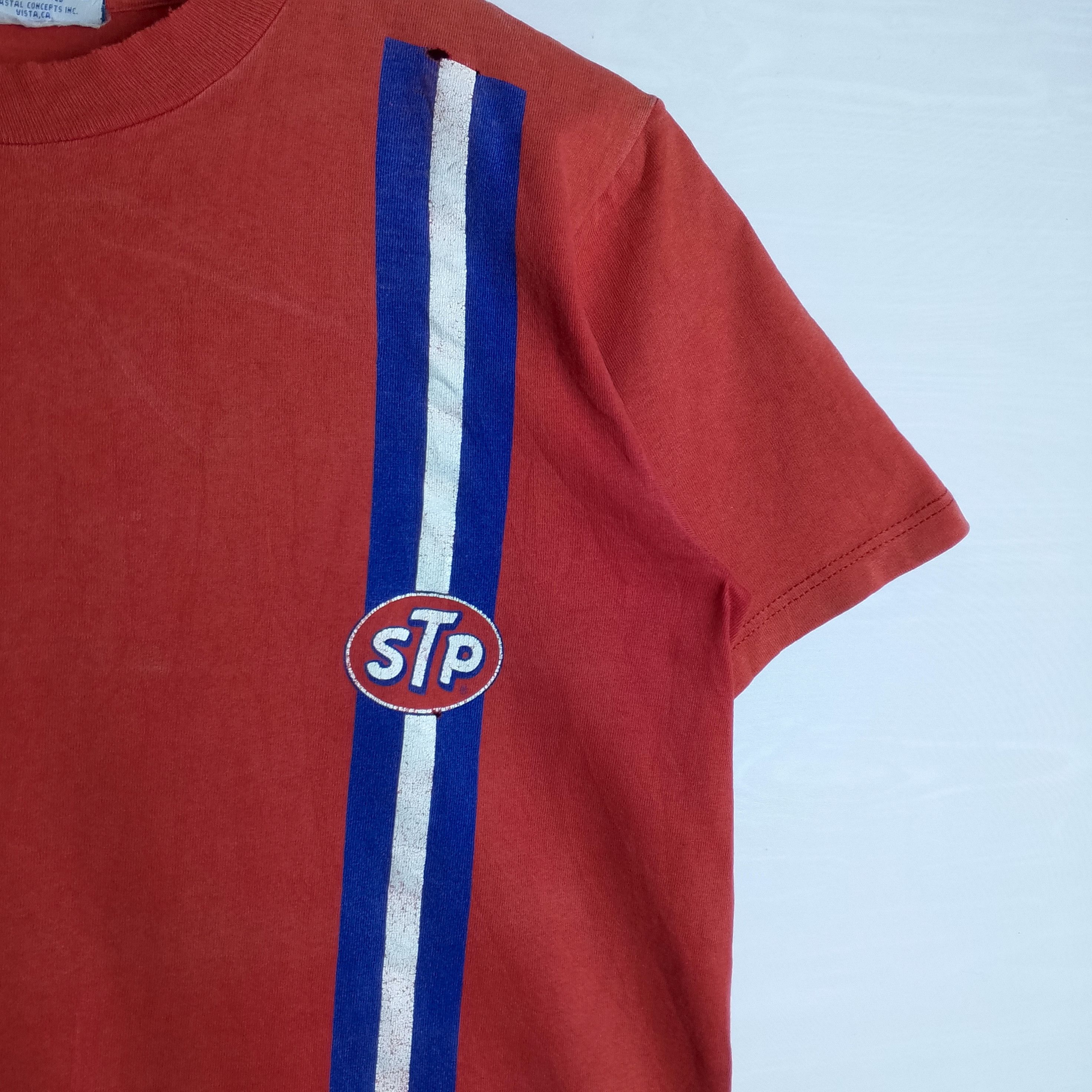 Vintage Trash‼️Vintage STP @1997 Distressed Tee Size US S / EU 44-46 / 1 - 4 Thumbnail