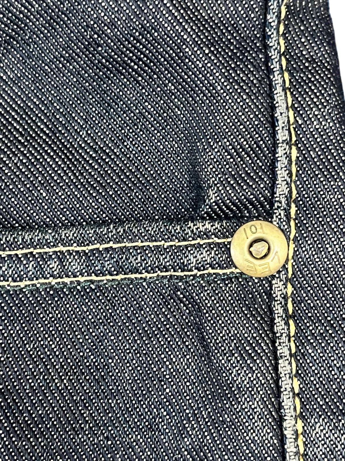 Lee Vintage Lee 101 Thight Narrow Denim Size US 33 - 5 Thumbnail