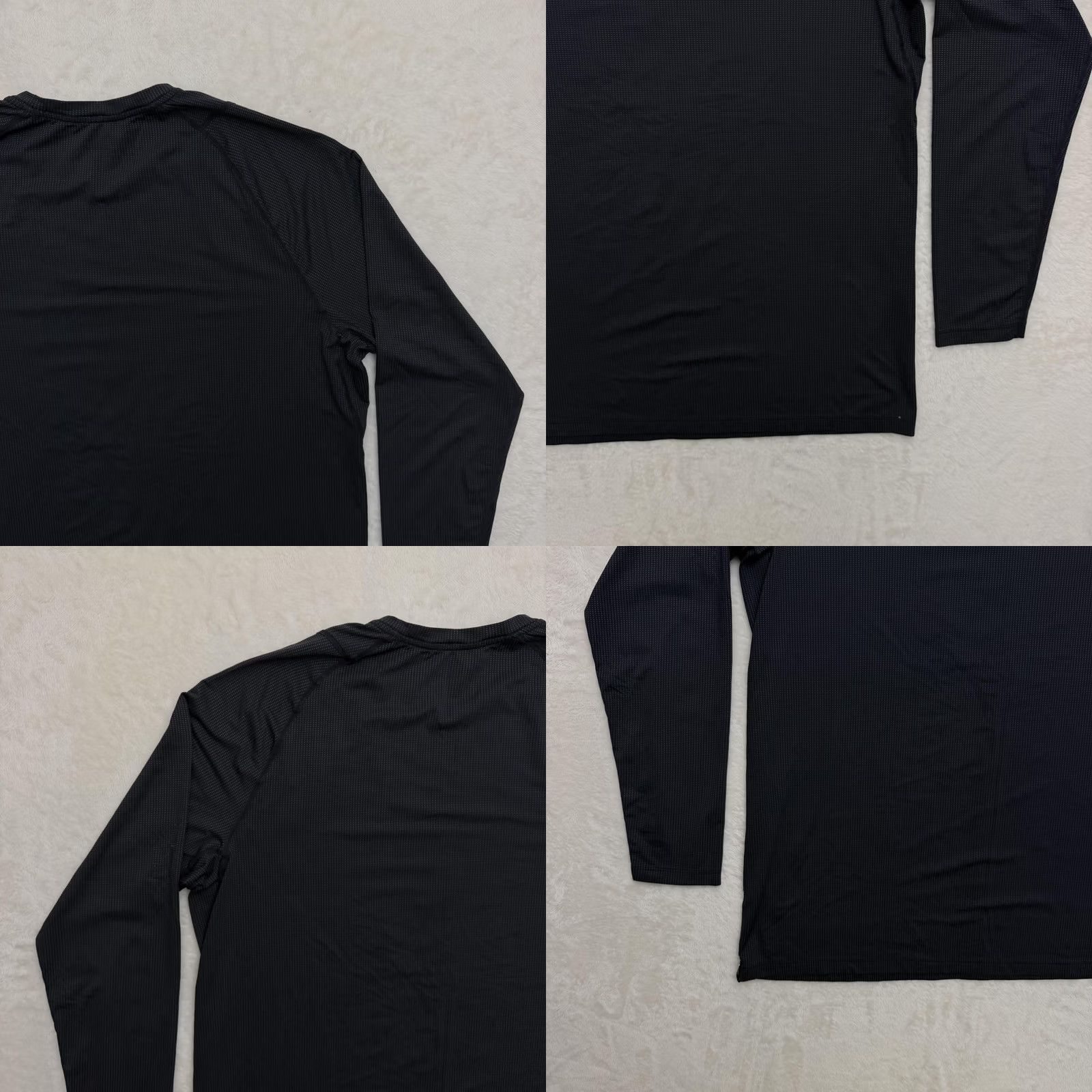 Vintage SAXX Quest Shirt Mens XL Black Long Sleeve Crew Performance Travel Base Layer Size US XL / EU 56 / 4 - 9 Thumbnail