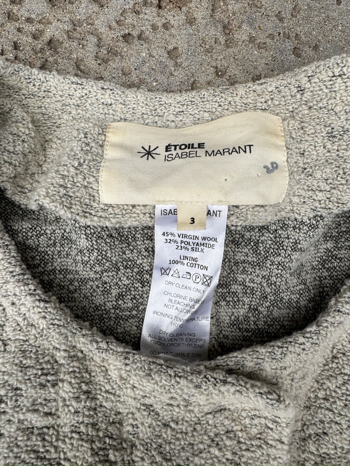 Isabel Marant ISABEL MARANT Tri-Blend Boucle Cropped Jacket Size S / US 4 / IT 40 - 2 Thumbnail