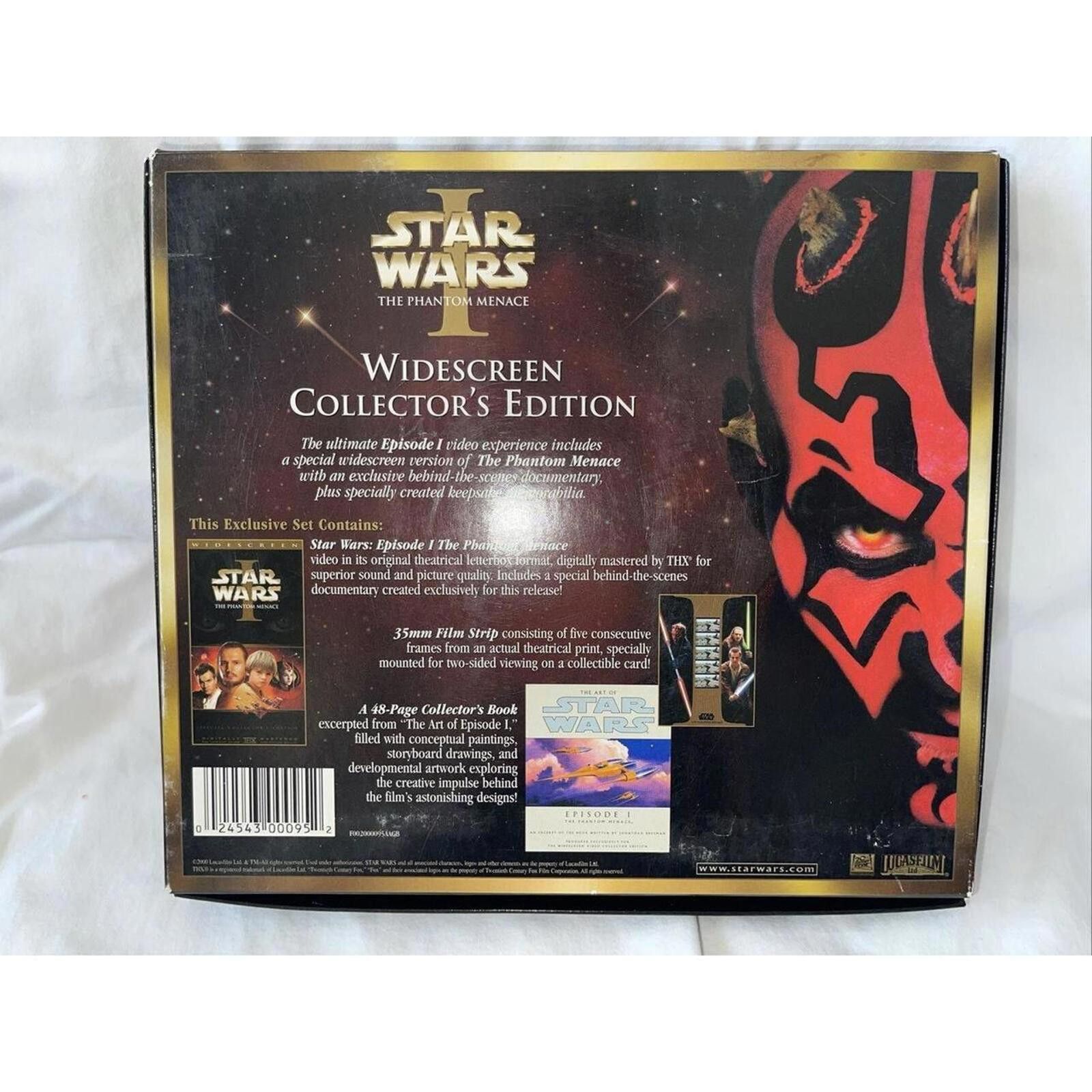 Star Wars Star Wars Episode I: The Phantom Menace - Collector's VHS Size ONE SIZE - 2 Thumbnail
