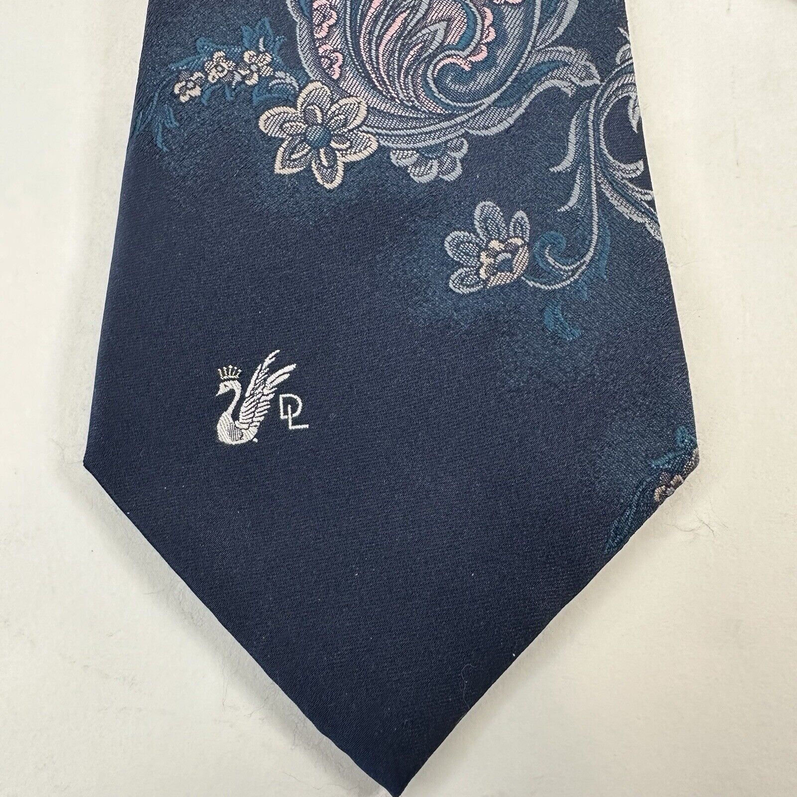 Other Don Loper Beverly Hills Tie Polyester Paisley Floral Preppy Size ONE SIZE - 14 Thumbnail