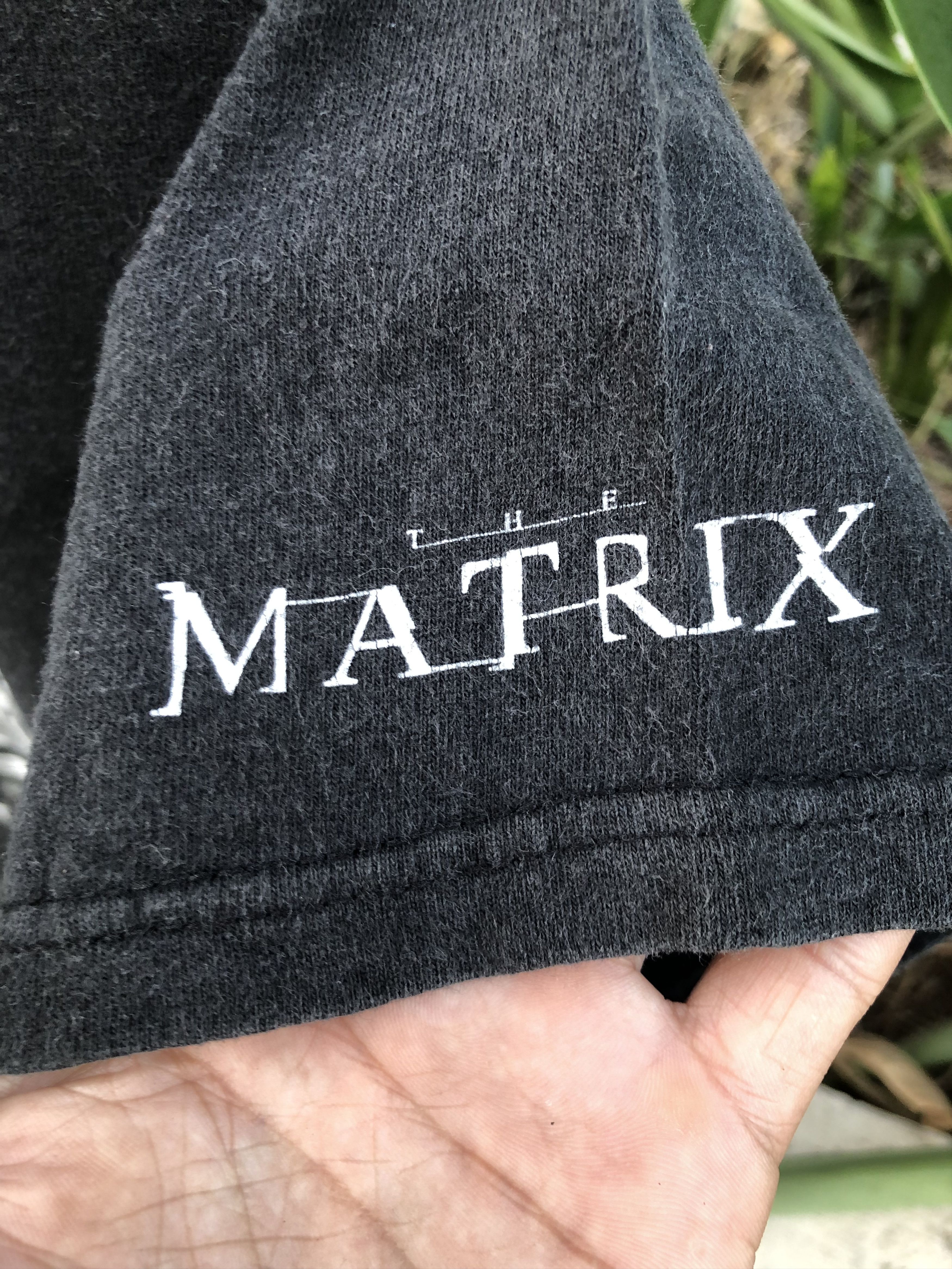 Vintage Vintage 90s The Matrix Promo Movie Tee Size US M / EU 48-50 / 2 - 5 Thumbnail