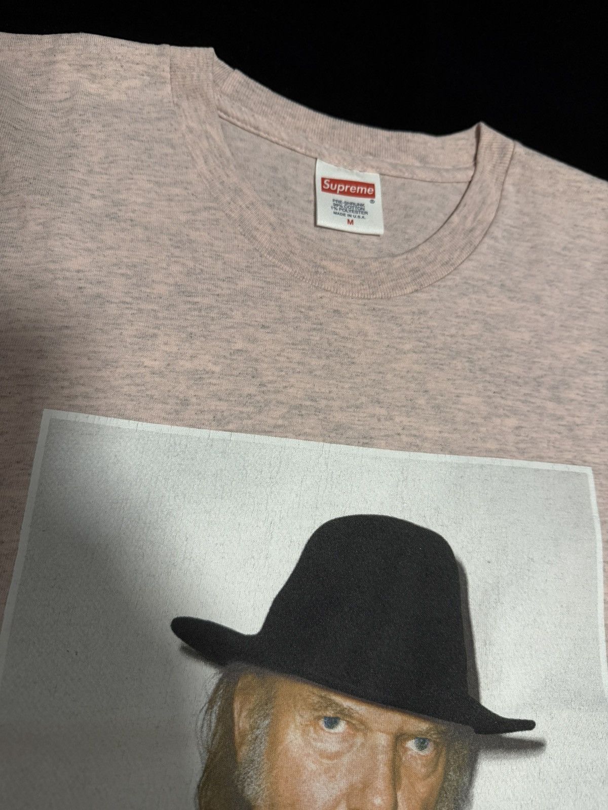 Supreme Supreme Neil young photo tee pink T-shirt Size US M / EU 48-50 / 2 - 3 Thumbnail
