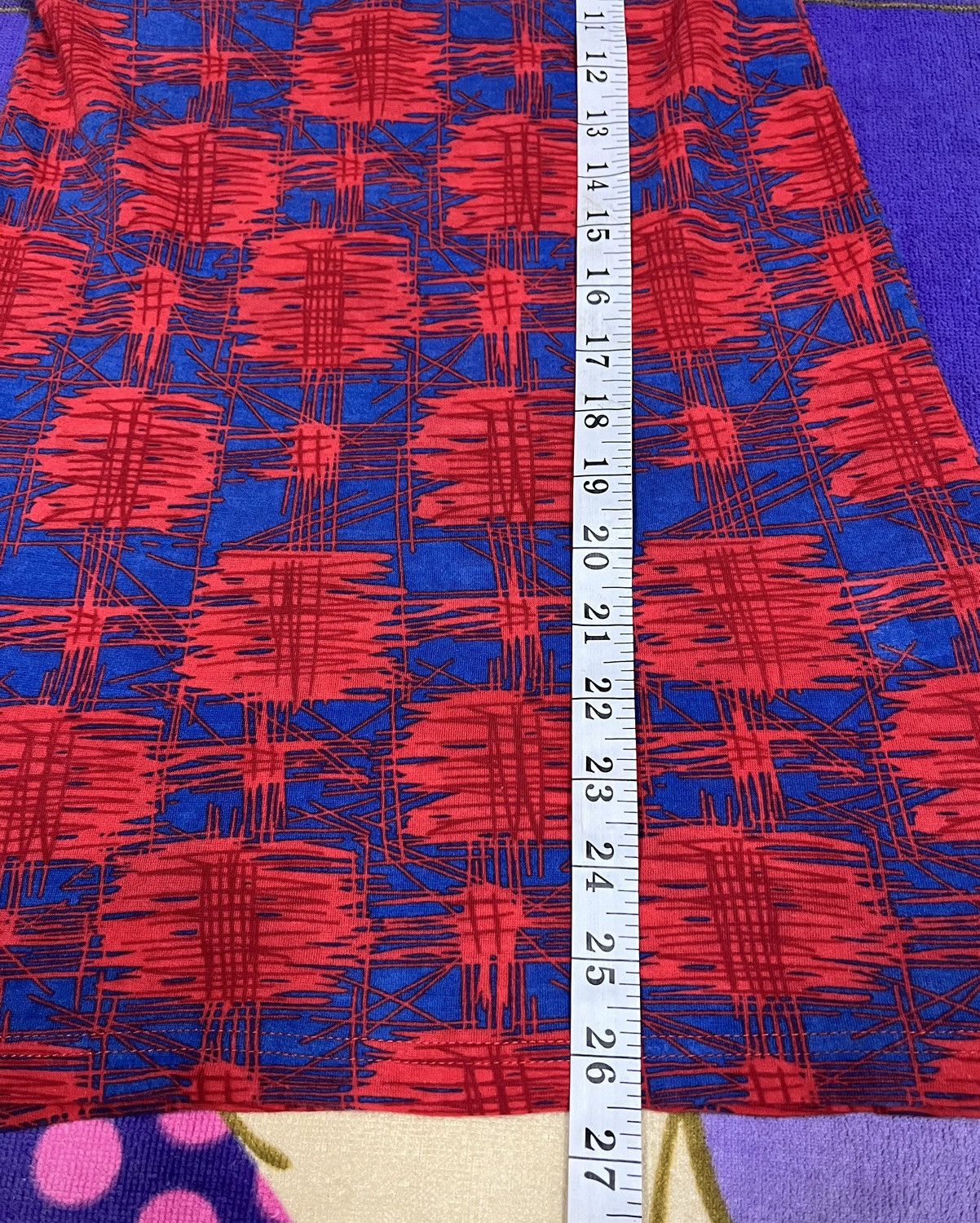 Designer MARC JACOBS Lipstick Red Multicolor Shirt Size S / US 4 / IT 40 - 11 Thumbnail