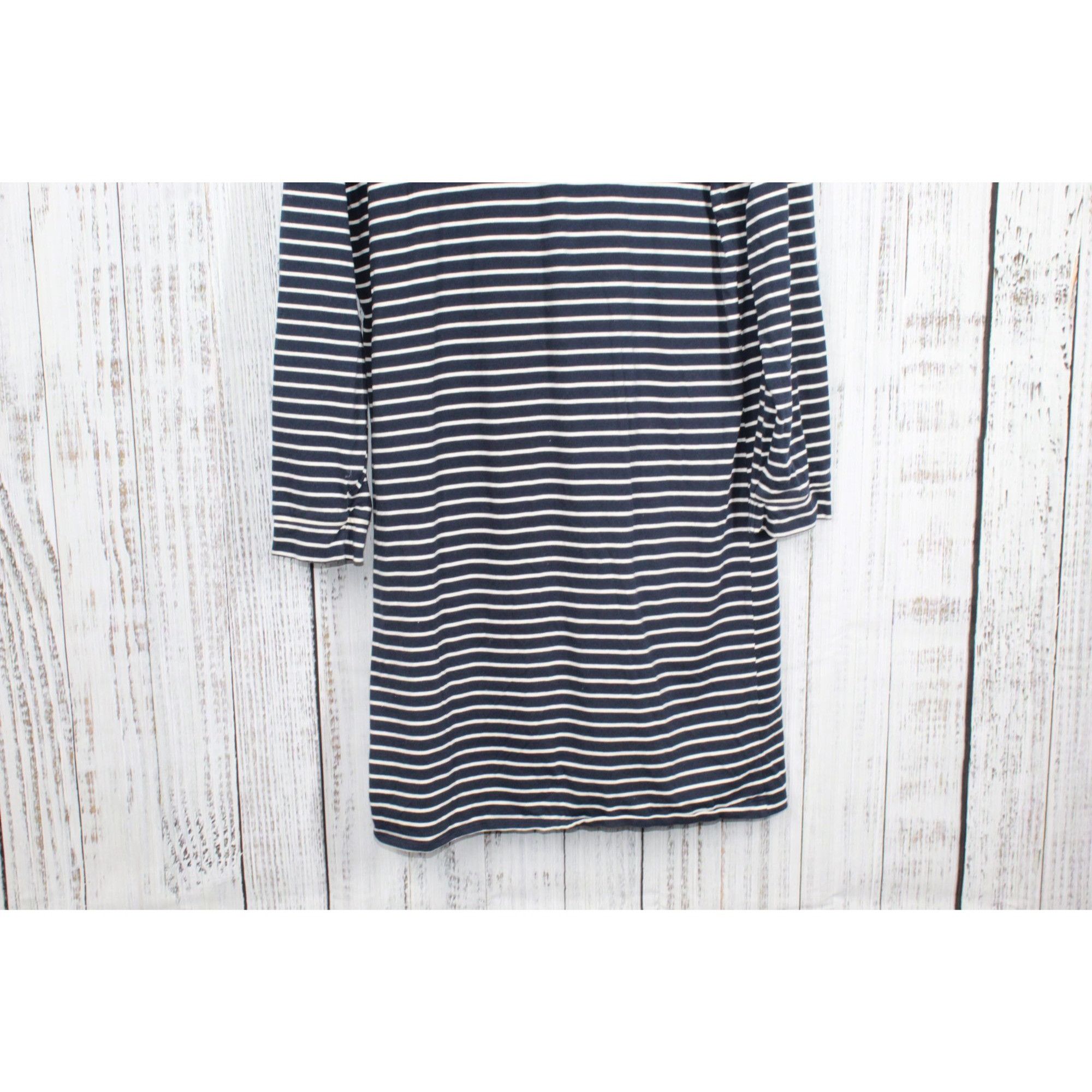 L.L. Bean LL Bean Super Soft Shrink Free Button Nightgown Stripe Size L / US 10 / IT 46 - 7 Thumbnail
