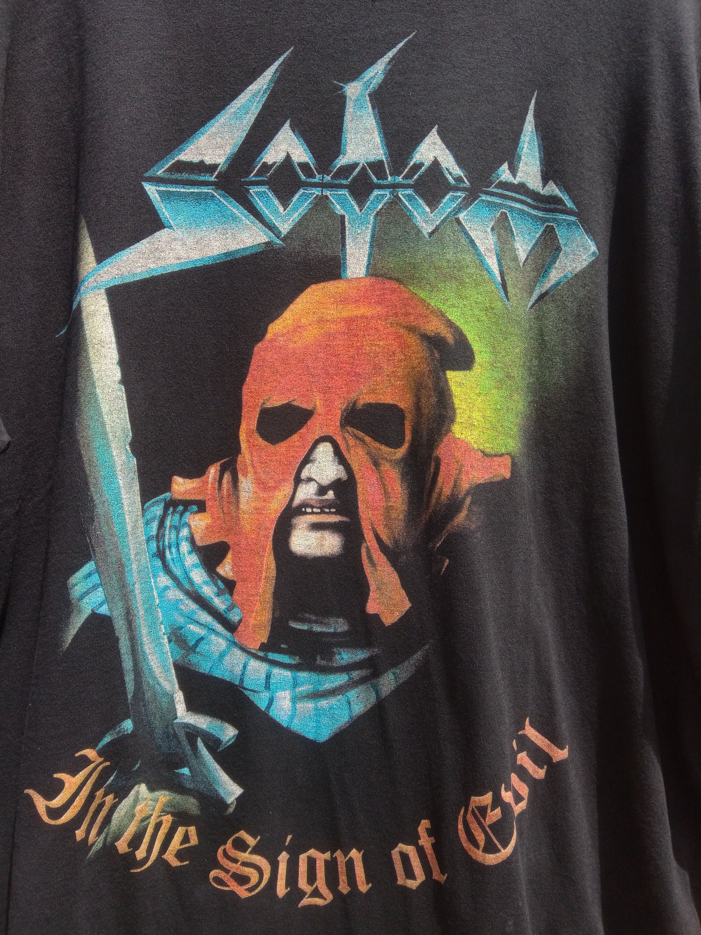 Band Tees Vintage SODOM in the sign of evil Size US XL / EU 56 / 4 - 2 Thumbnail