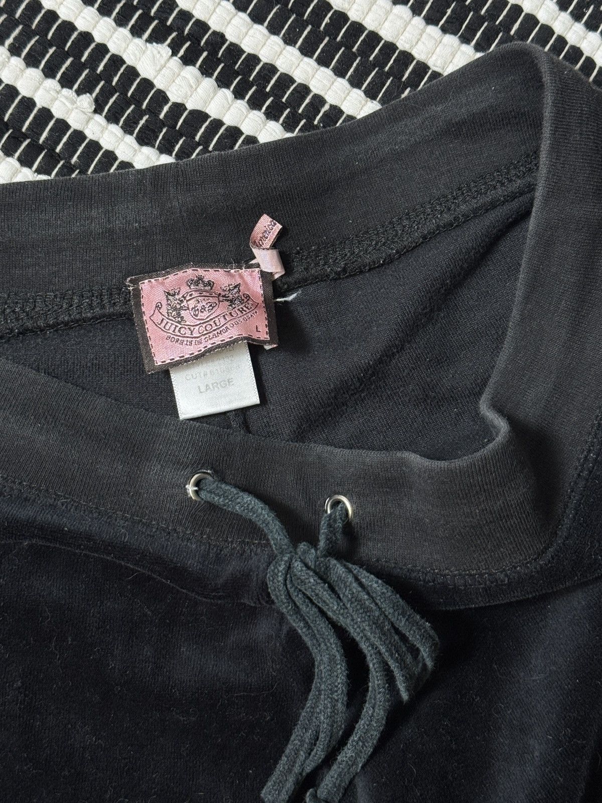 Juicy Couture VINTAGE JUICY COUTURE VELOUR 2000s TRACKSUIT Size L / US 10 / IT 46 - 9 Thumbnail