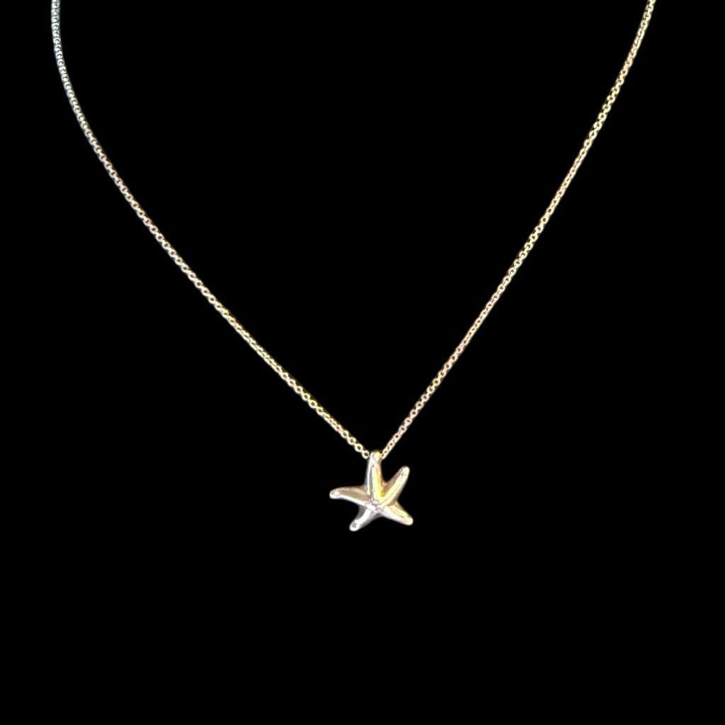 Tiffany & Co. TIFFANY & CO. Jewelry Elsa Peretti Starfish Pendant Necklace Size ONE SIZE - 10 Thumbnail