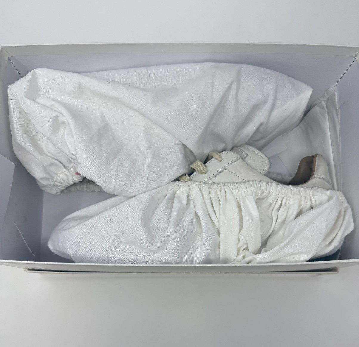 Maison Margiela Maison Margiela Replica GAT Paint Splatter White/Blue Size US 11 / EU 44 - 9 Thumbnail