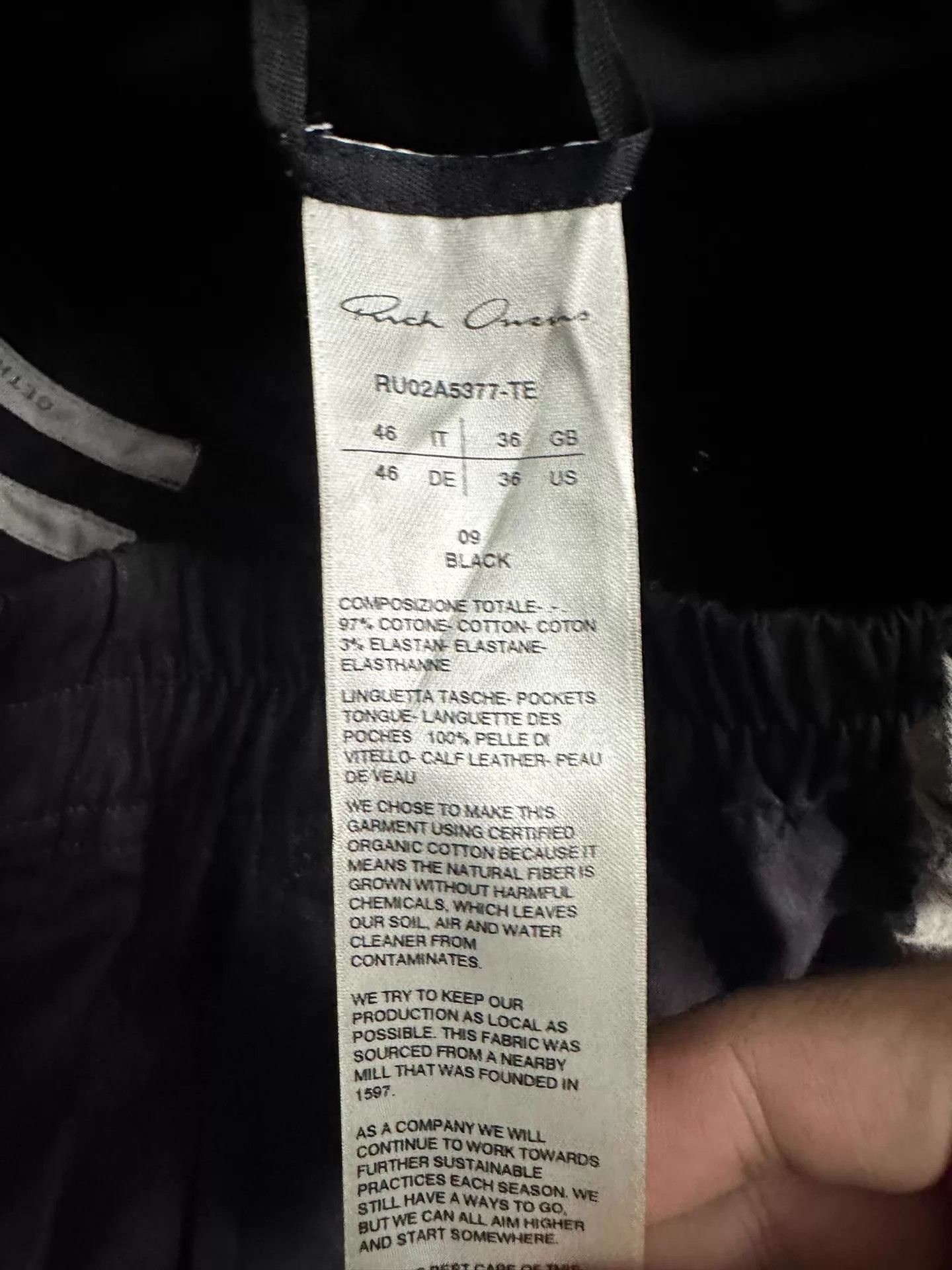 Rick Owens Rick Owens 5-Zip Cargo Pants Barcus 46 Size US 30 / EU 46 - 4 Thumbnail
