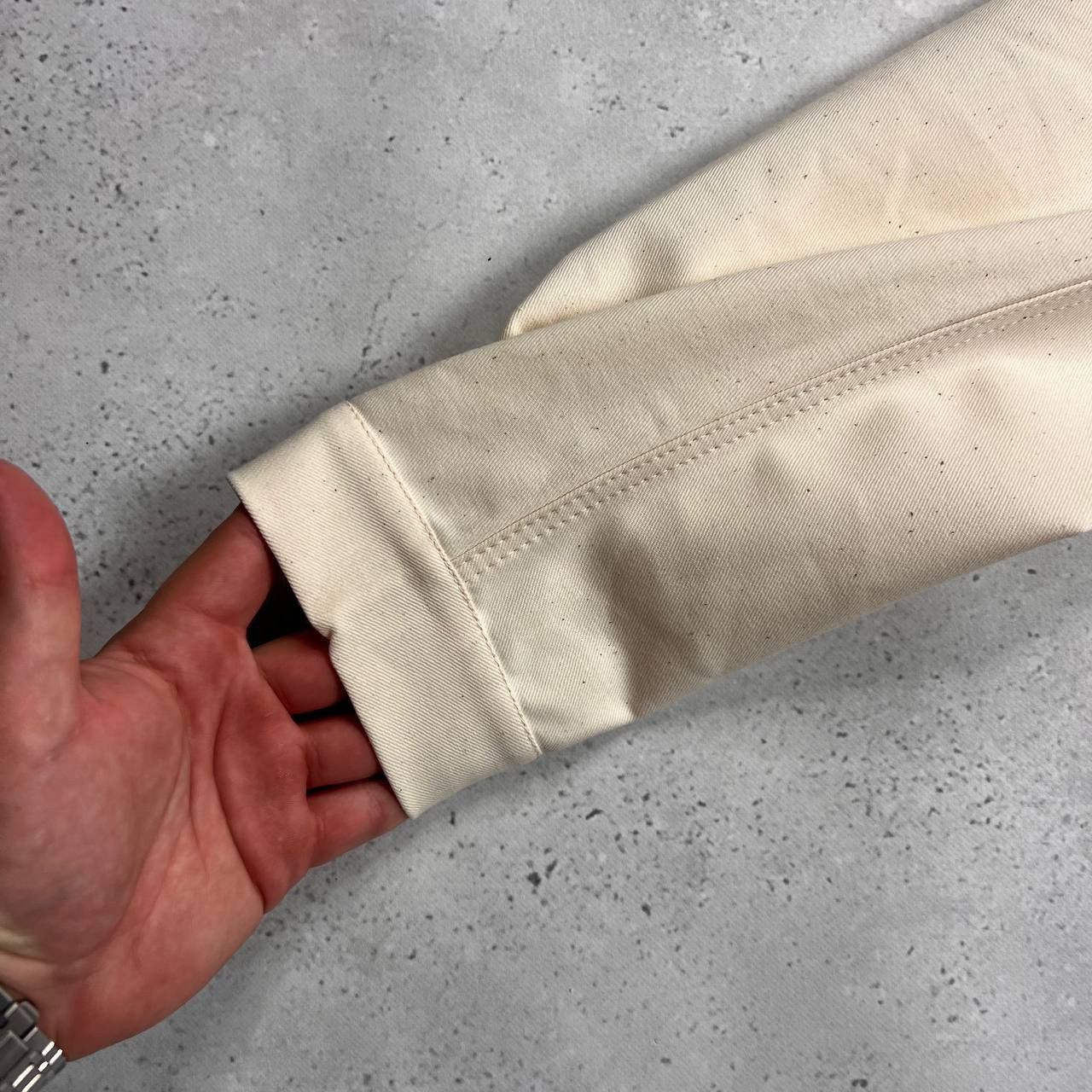 Le Laboureur Vintage 70s 80s Work 4-Pocket Chore Jacket Beige Size 50 Size US M / EU 48-50 / 2 - 9 Thumbnail