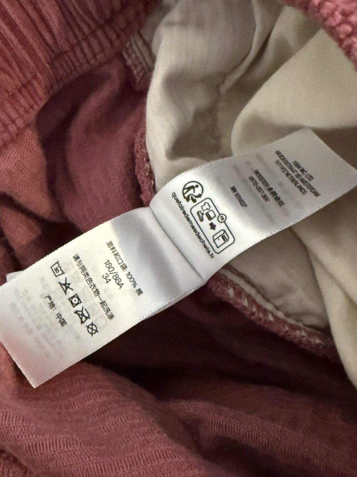 Supreme Supreme Corduroy Skate Pants (Pink) Size US 34 / EU 50 - 8 Thumbnail