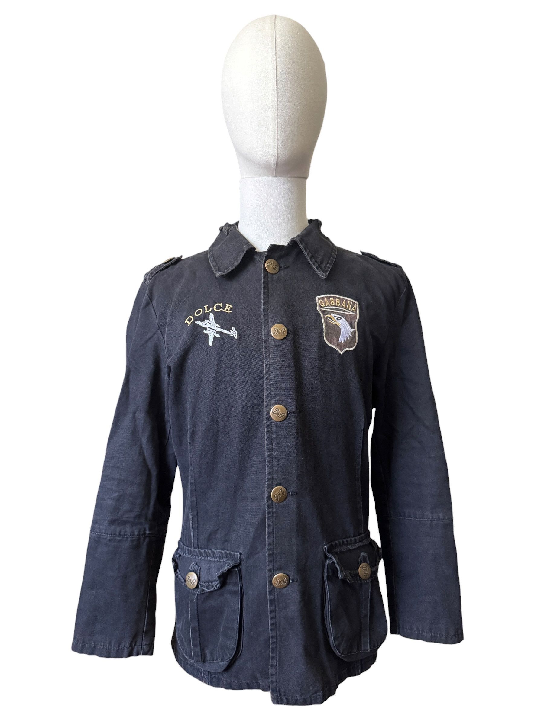 Dolce & Gabbana × Vintage Amazing Vintage Nylon Jacket Bomber (D&G