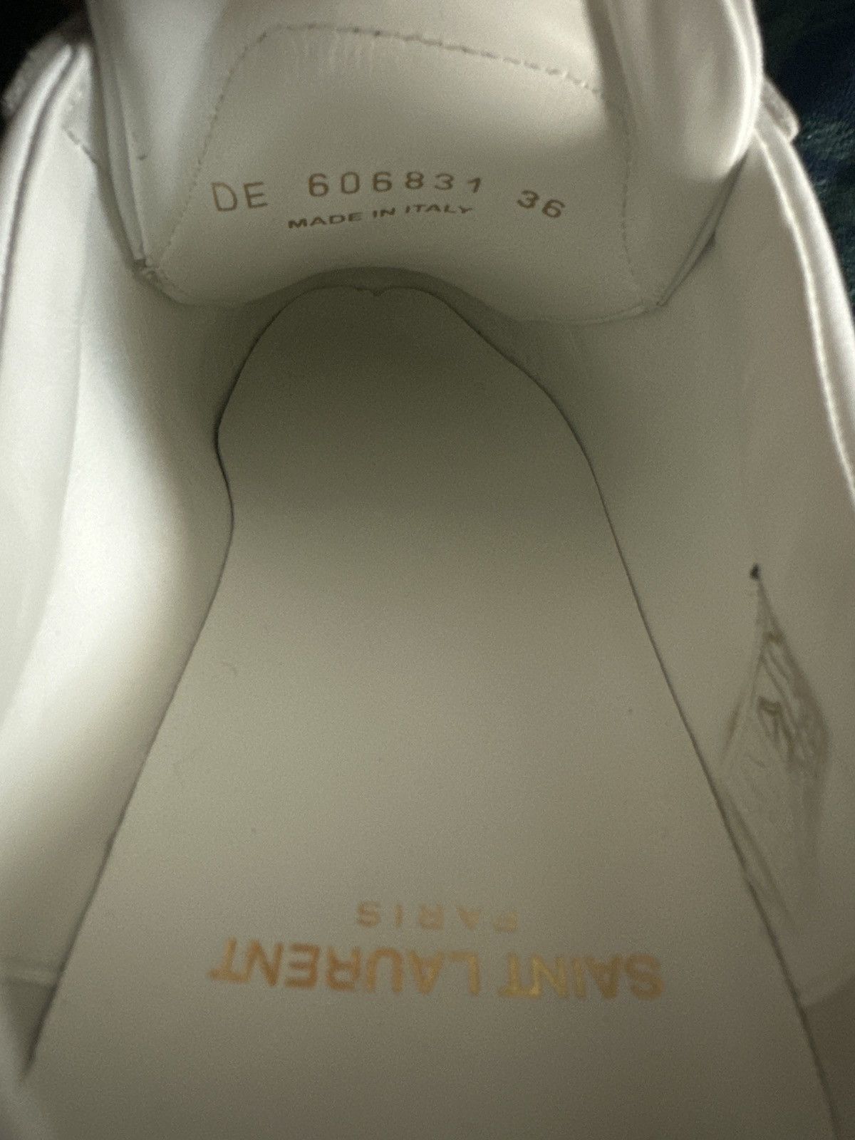 Saint Laurent Paris Saint Laurent Andy Low Top Sneaker Size US 6 / IT 36 - 8 Thumbnail