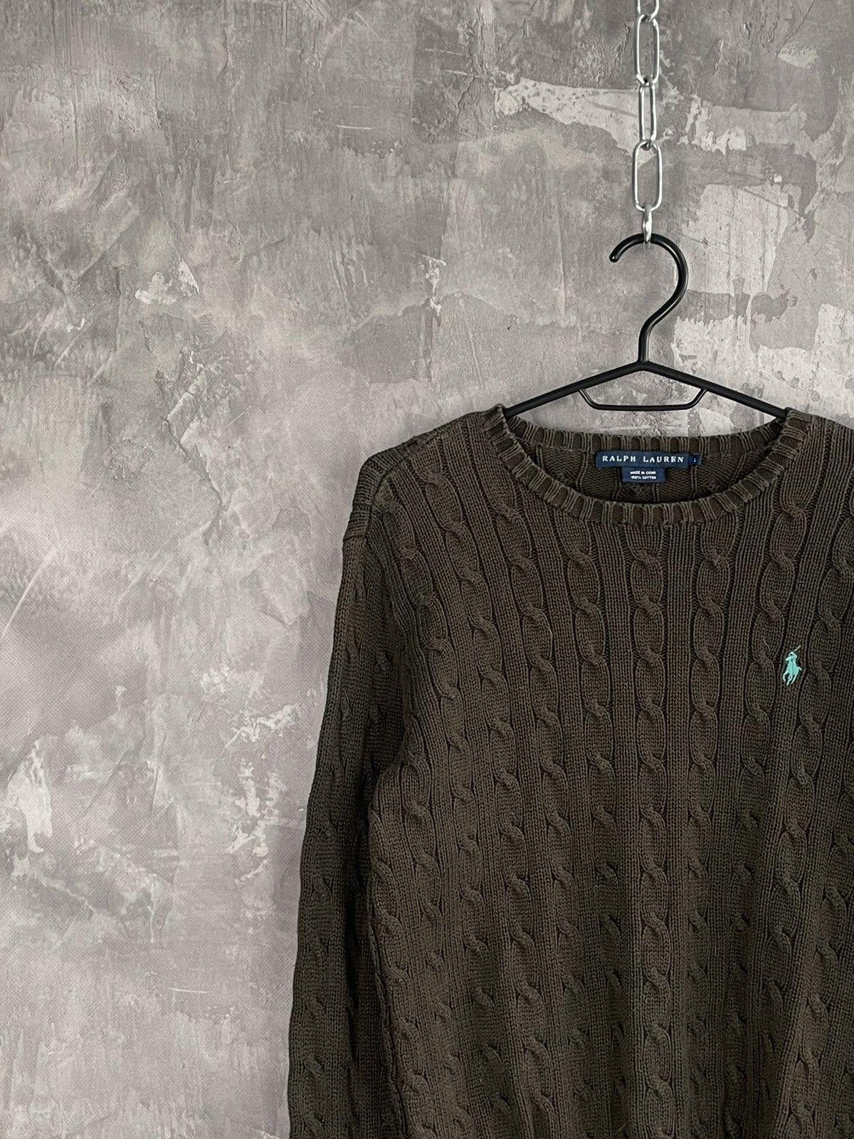 Polo Ralph Lauren × Vintage Vintage Polo Ralph Lauren Knit Sweater Y2K Size L / US 10 / IT 46 - 3 Thumbnail