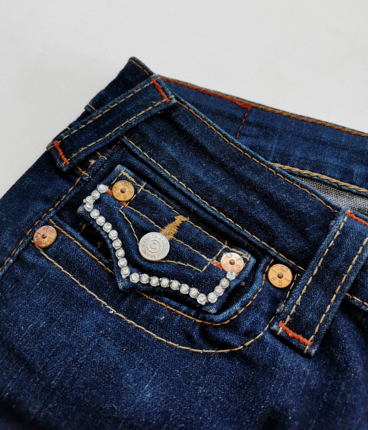 True Religion Diamond Trim True Religion Bootcut Flare Jeans Size 26" / US 2 / IT 38 - 7 Thumbnail