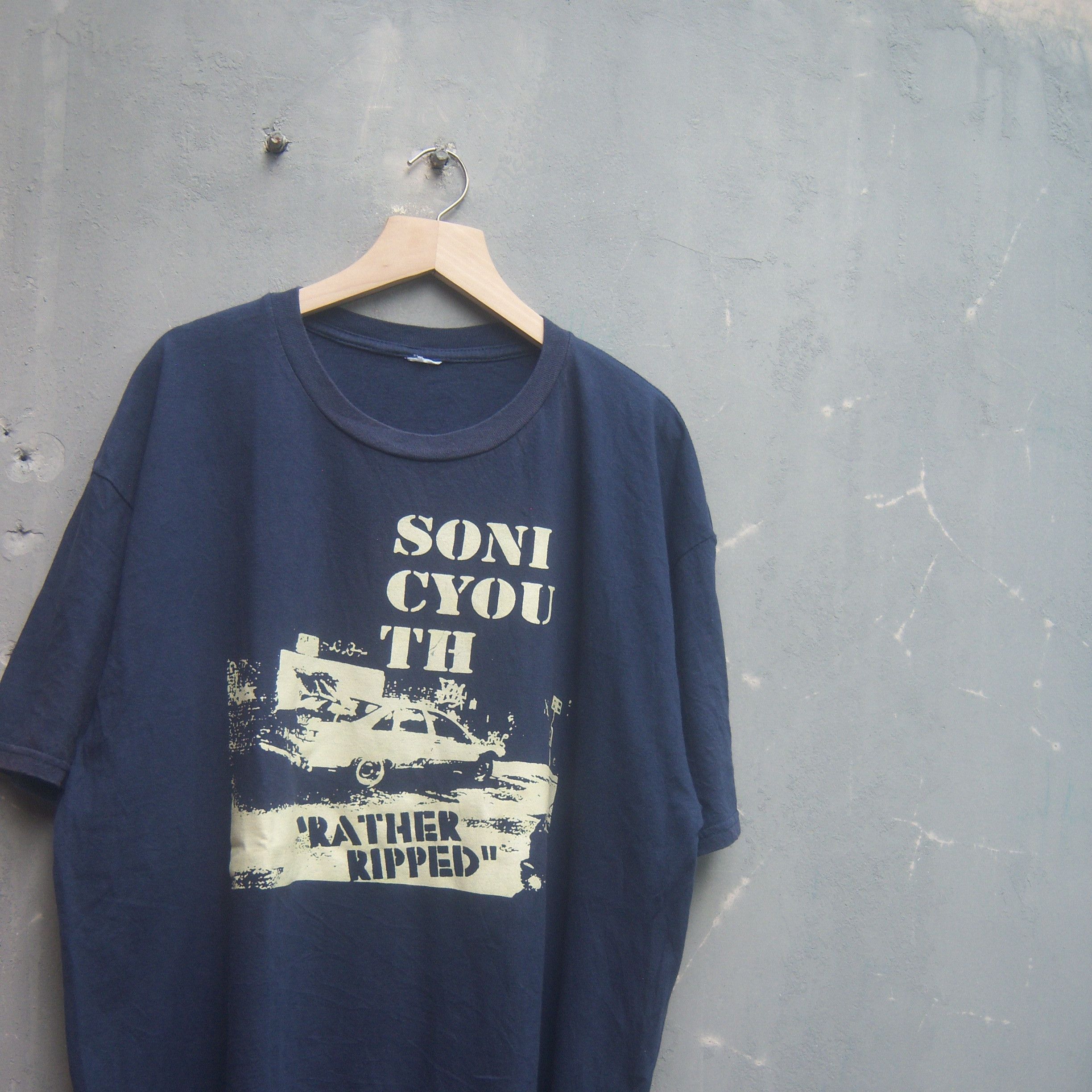 Band Tees 2006 Sonic Youth Rather Ripped T Shirt Size US L / EU 52-54 / 3 - 7 Thumbnail