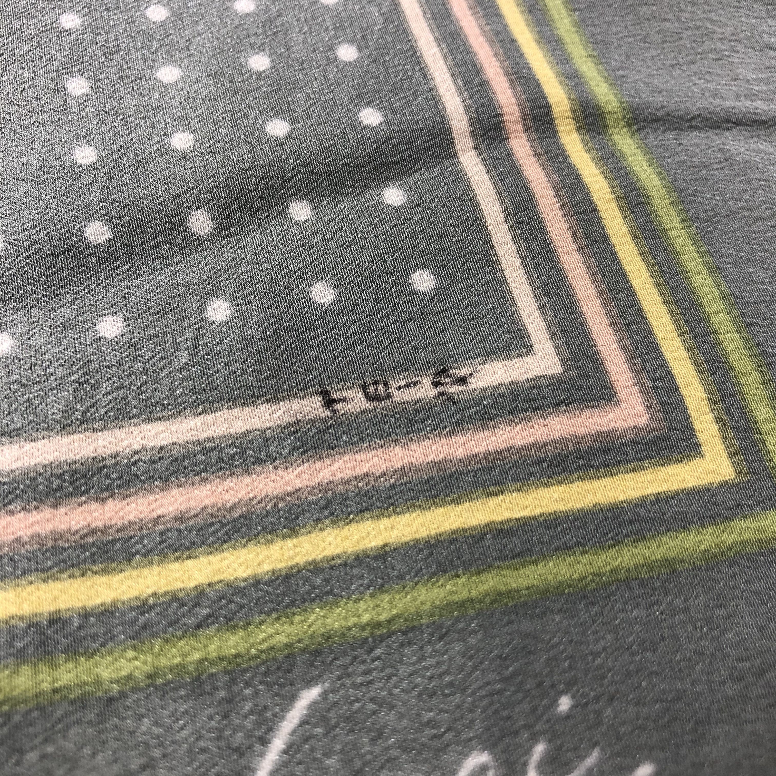 Japanese Brand Vintage Yukiko Hanai Sparrow Silk Scarf M635 Size ONE SIZE - 6 Thumbnail