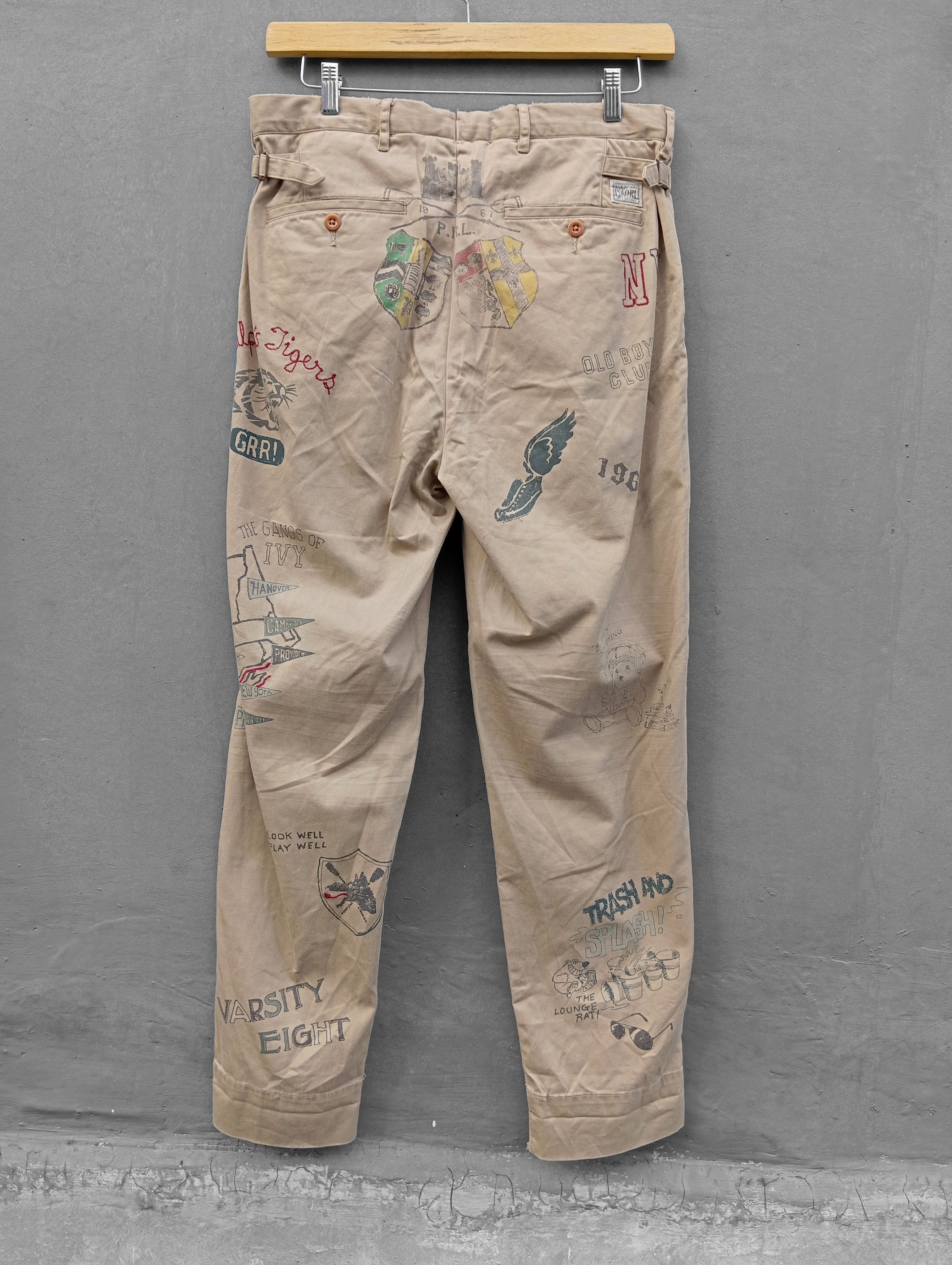 Polo Ralph Lauren Ralph Lauren Relaxed fit graphic chino trousers Size US 30 / EU 46 - 3 Thumbnail