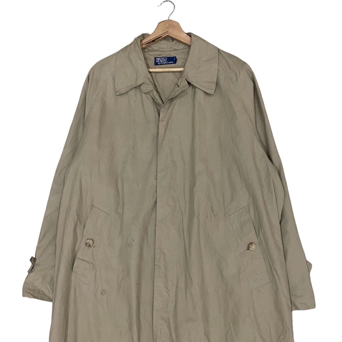 Polo Ralph Lauren × Ralph Lauren × Vintage 🔥VINTAGES POLO RL TRENCHCOATS JACKET Size US L / EU 52-54 / 3 - 3 Thumbnail