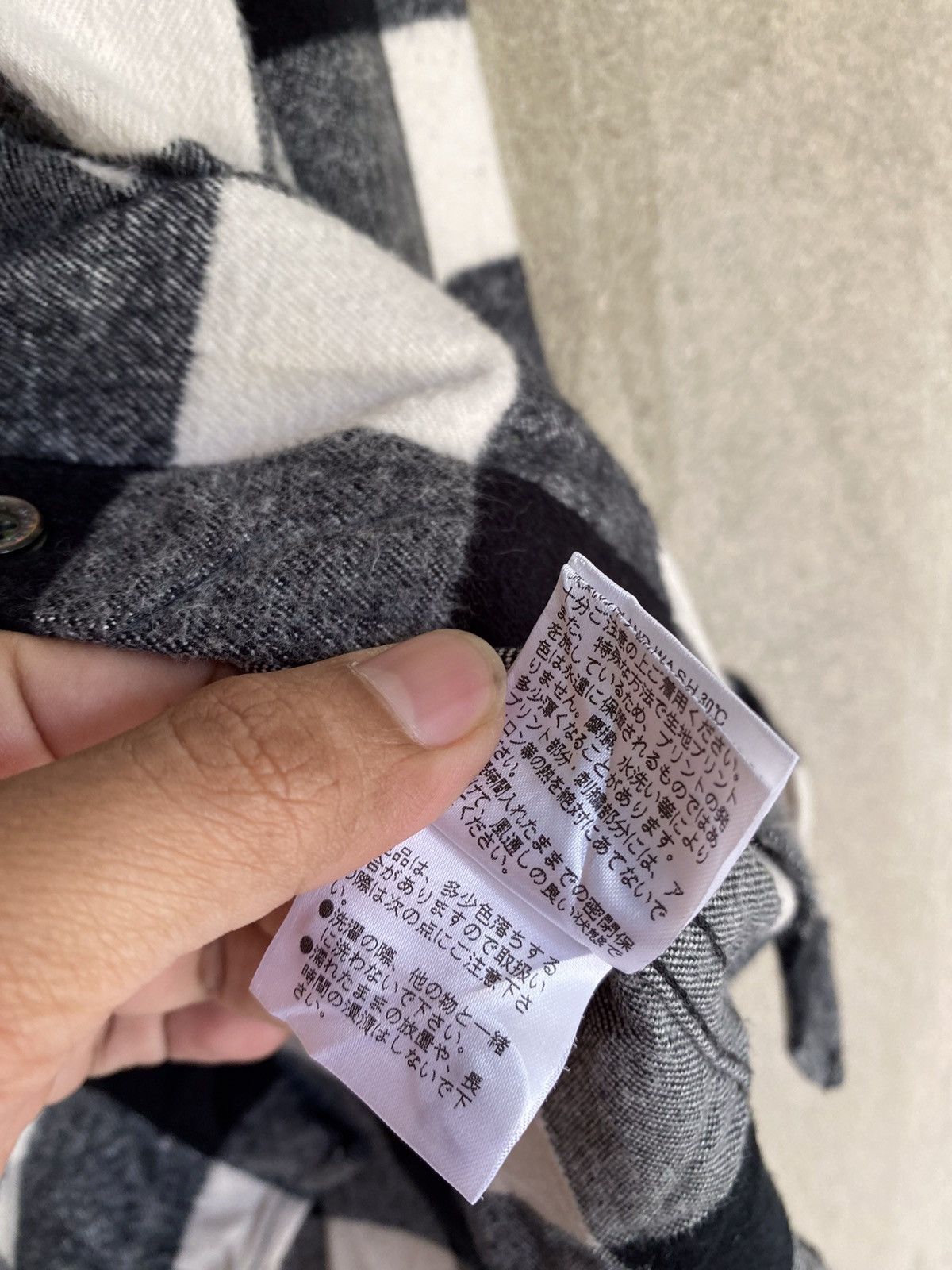 Japanese Brand 24karats Spellout Plaid Tartan Flannel Shirt Size US S / EU 44-46 / 1 - 6 Thumbnail