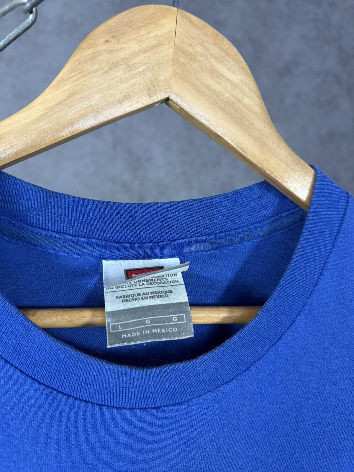 Nike × Vintage Nike Florida vintage swoosh streetwear center logo tee Size US L / EU 52-54 / 3 - 4 Thumbnail