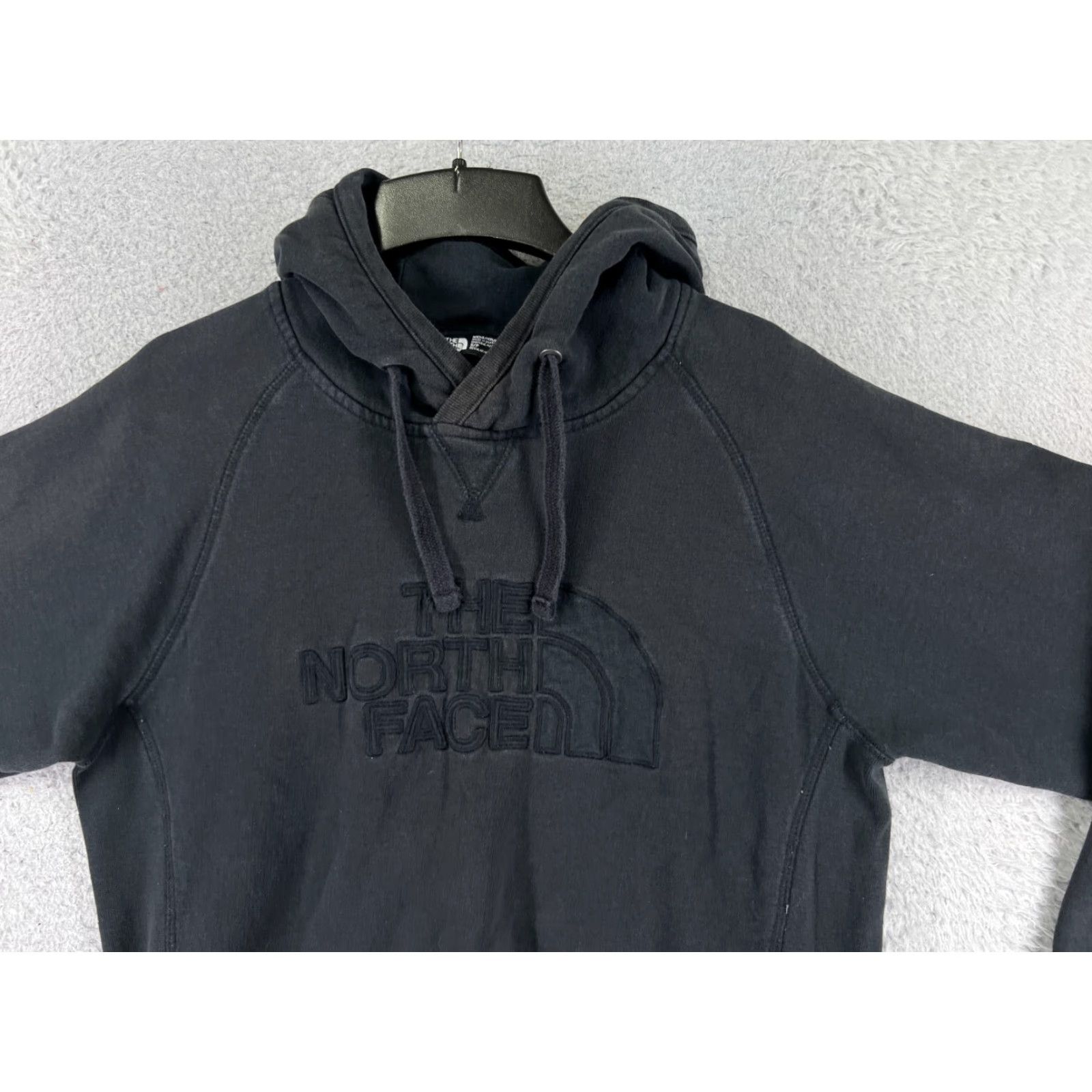 The North Face The North Face Hoodie Mens Small Black Pullover Pocket Cotton Crew Neck Read Size US S / EU 44-46 / 1 - 4 Thumbnail