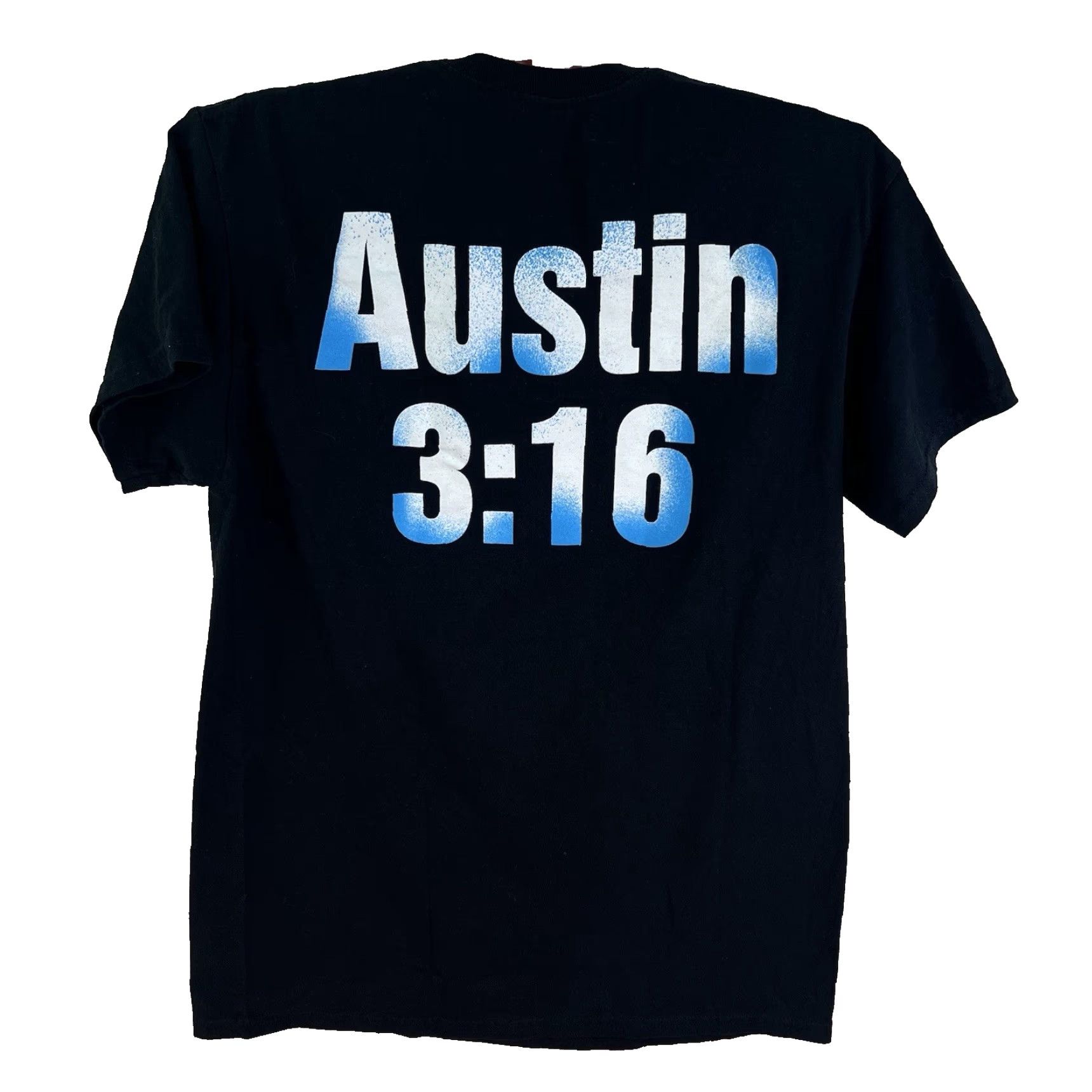 Vintage VINTAGE Steve Austin 3:16 WWE Legend T-Shirt Mens Size M Black Short Sleeve Size US M / EU 48-50 / 2 - 3 Thumbnail