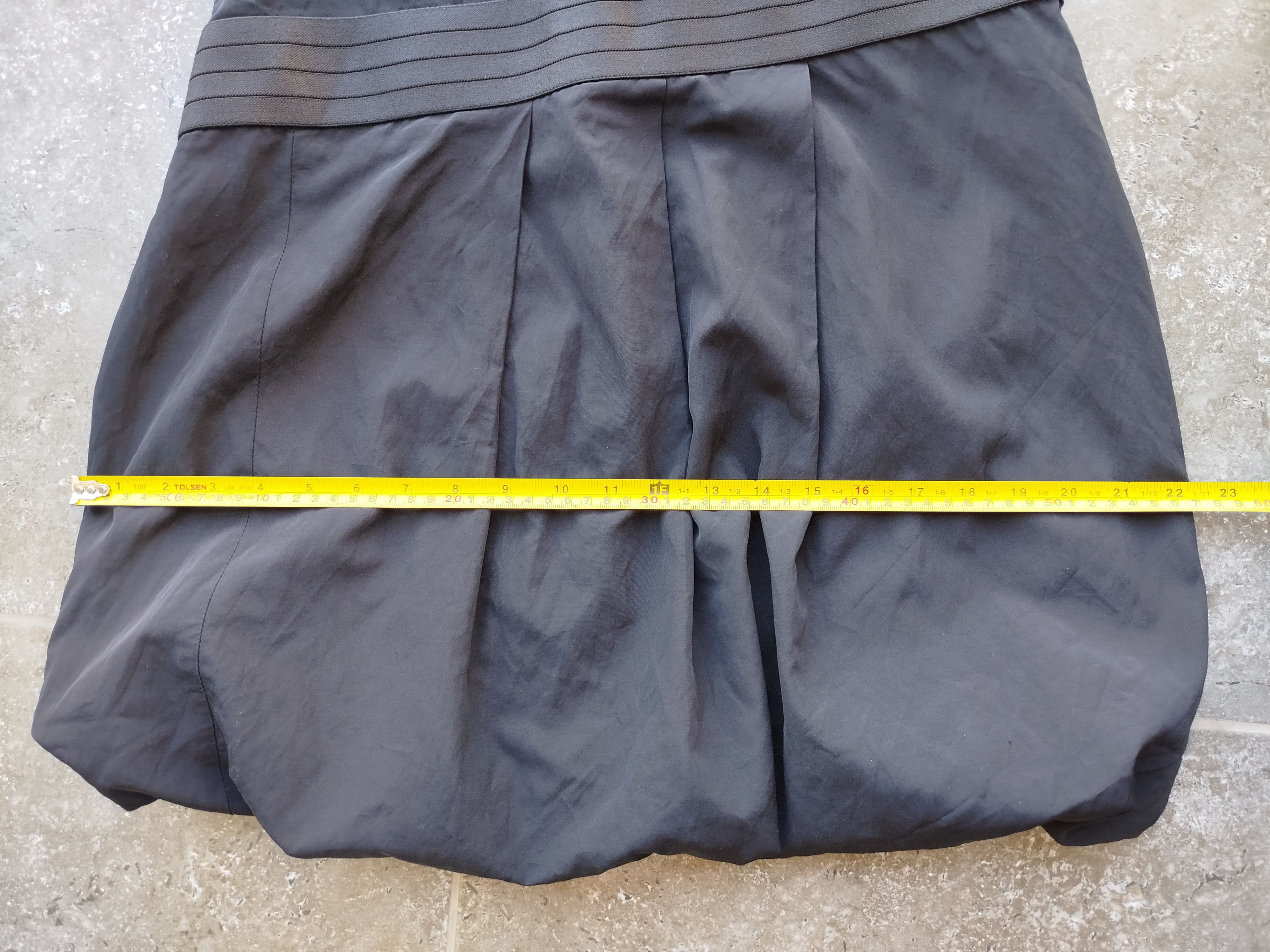 Sarah Pacini Balloon Skirt Lined Zip Cotton Blend Italy Size 2/M Size 28" / US 6 / IT 42 - 10 Thumbnail