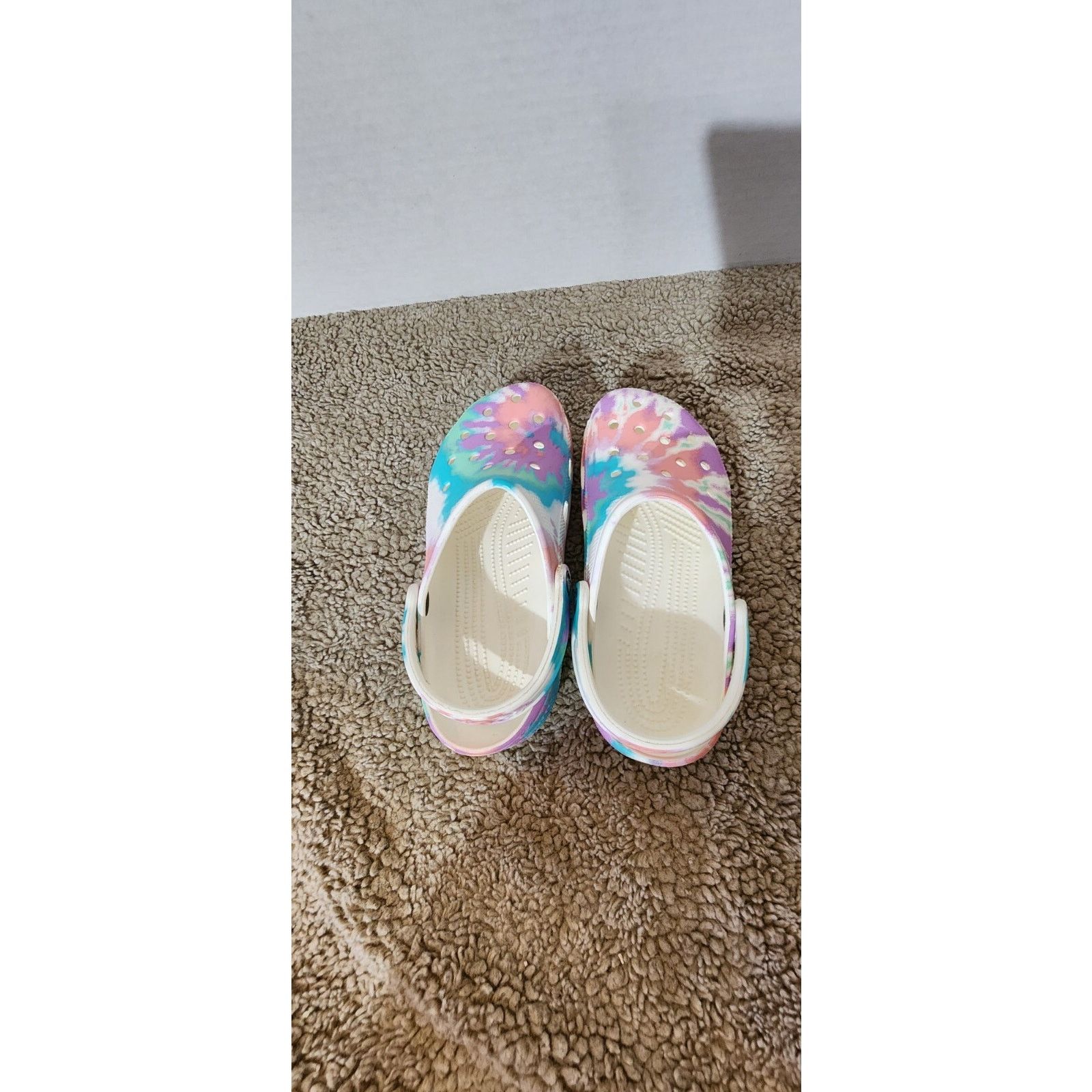 Crocs Pre Owned Tie Dye Crocs Size 8 Womens SH1 Size US 8 / IT 38 - 1 Thumbnail