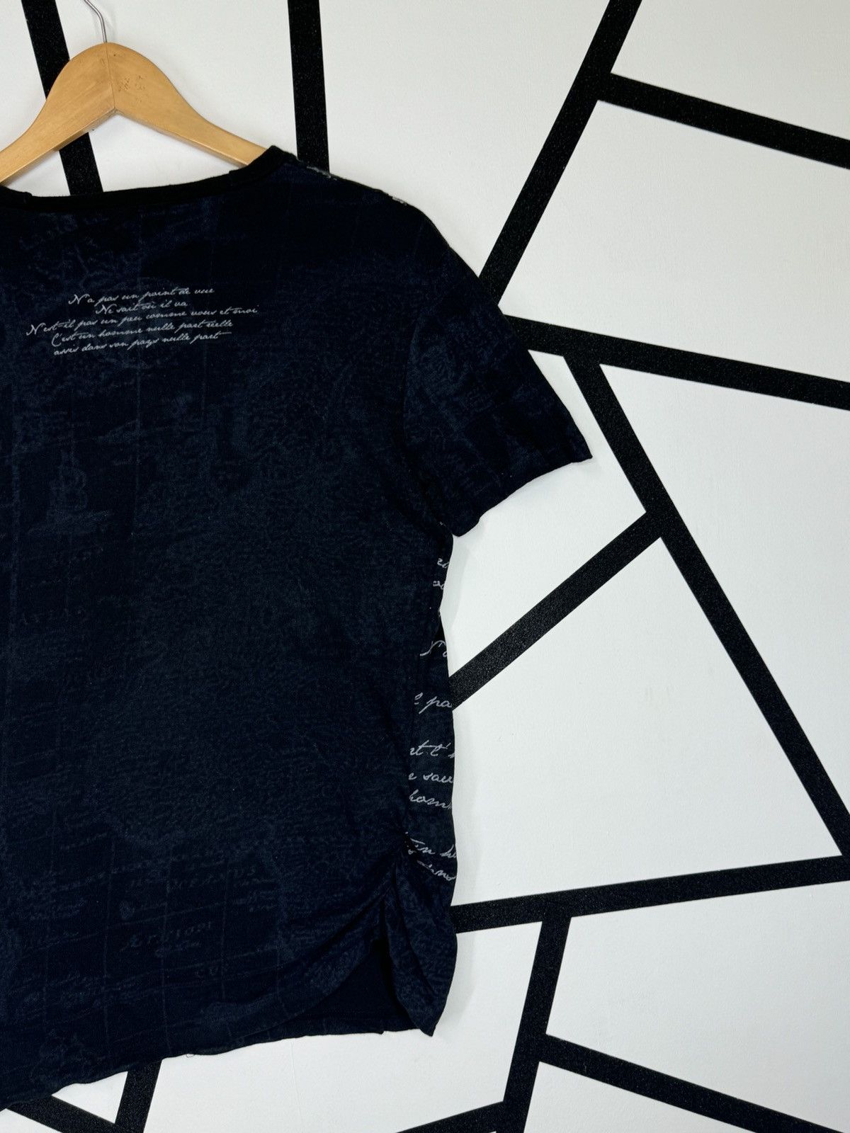 If Six Was Nine In the Attic Homme Japan Words Story Poem Tee Size US XS / EU 42 / 0 - 9 Thumbnail