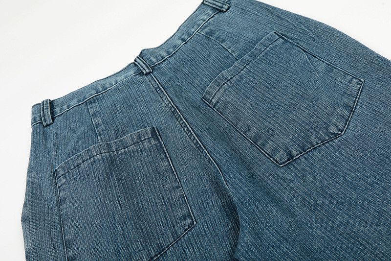 Jean American retro men's loose casual jeans Size US 32 / EU 48 - 4 Thumbnail