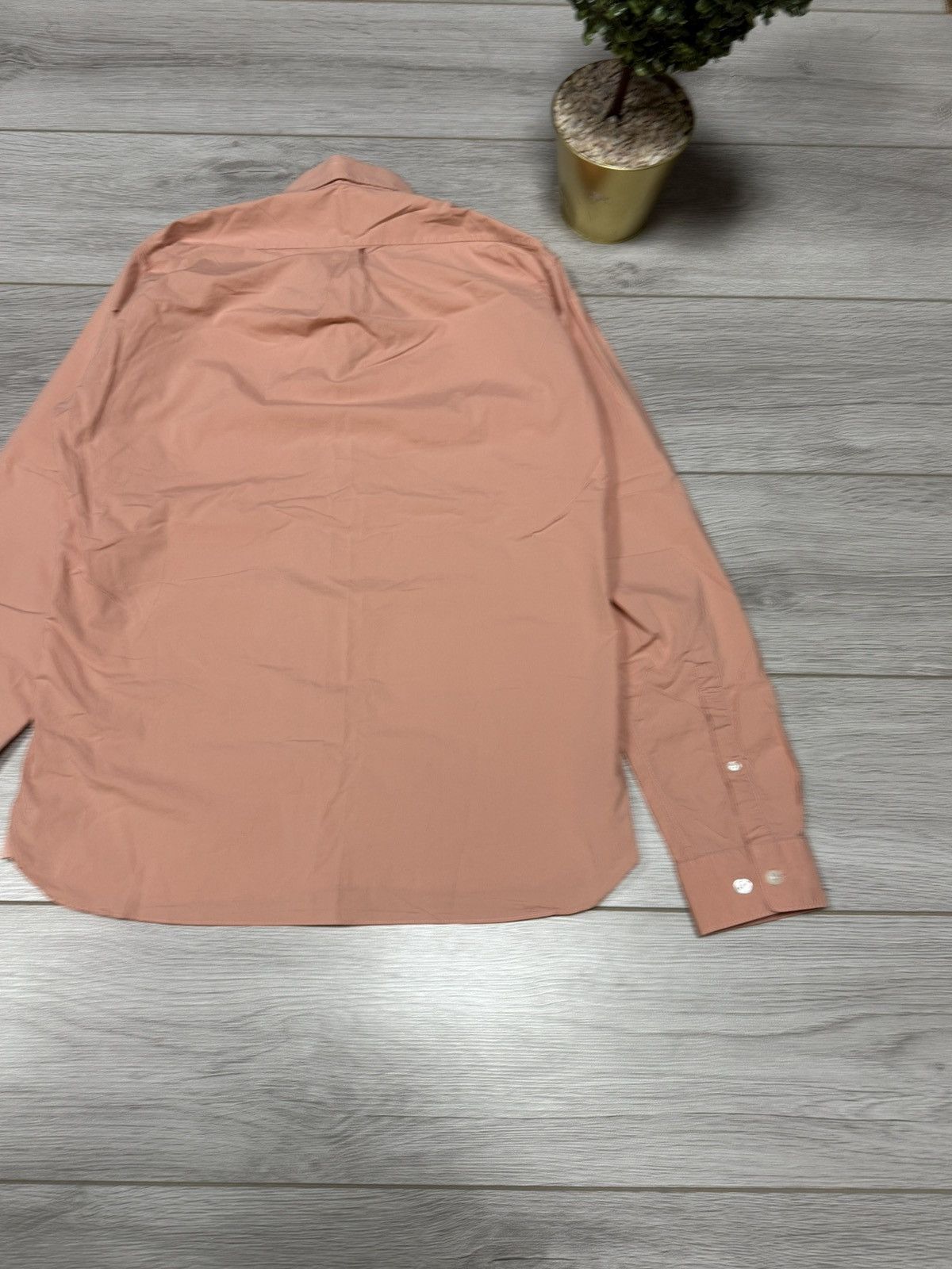 Acne Studios Acne Studios york stre shirt buttons peach colour Size US M / EU 48-50 / 2 - 9 Thumbnail
