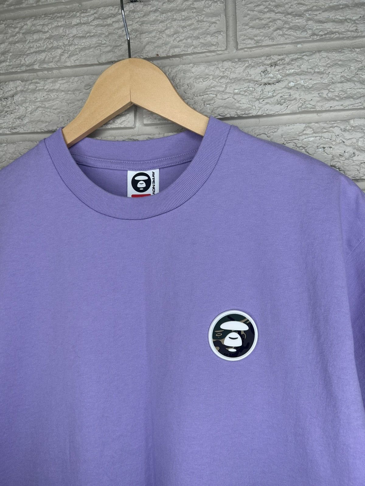 Aape Aape Badge Lavender T Shirt Size US S / EU 44-46 / 1 - 2 Thumbnail