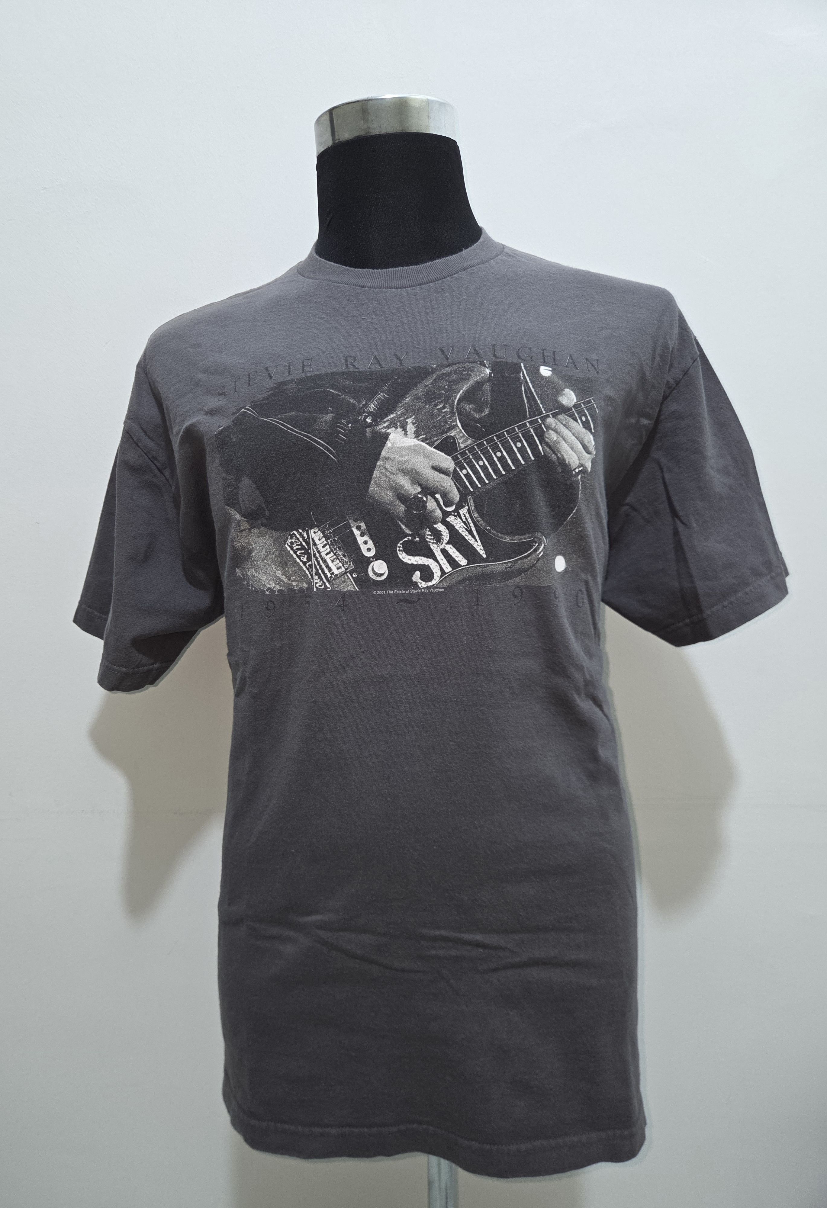 Band Tees Vintage Stevie Ray Vaughan SRV Blues Rock Guitar Band Shirt Size US XL / EU 56 / 4 - 6 Thumbnail